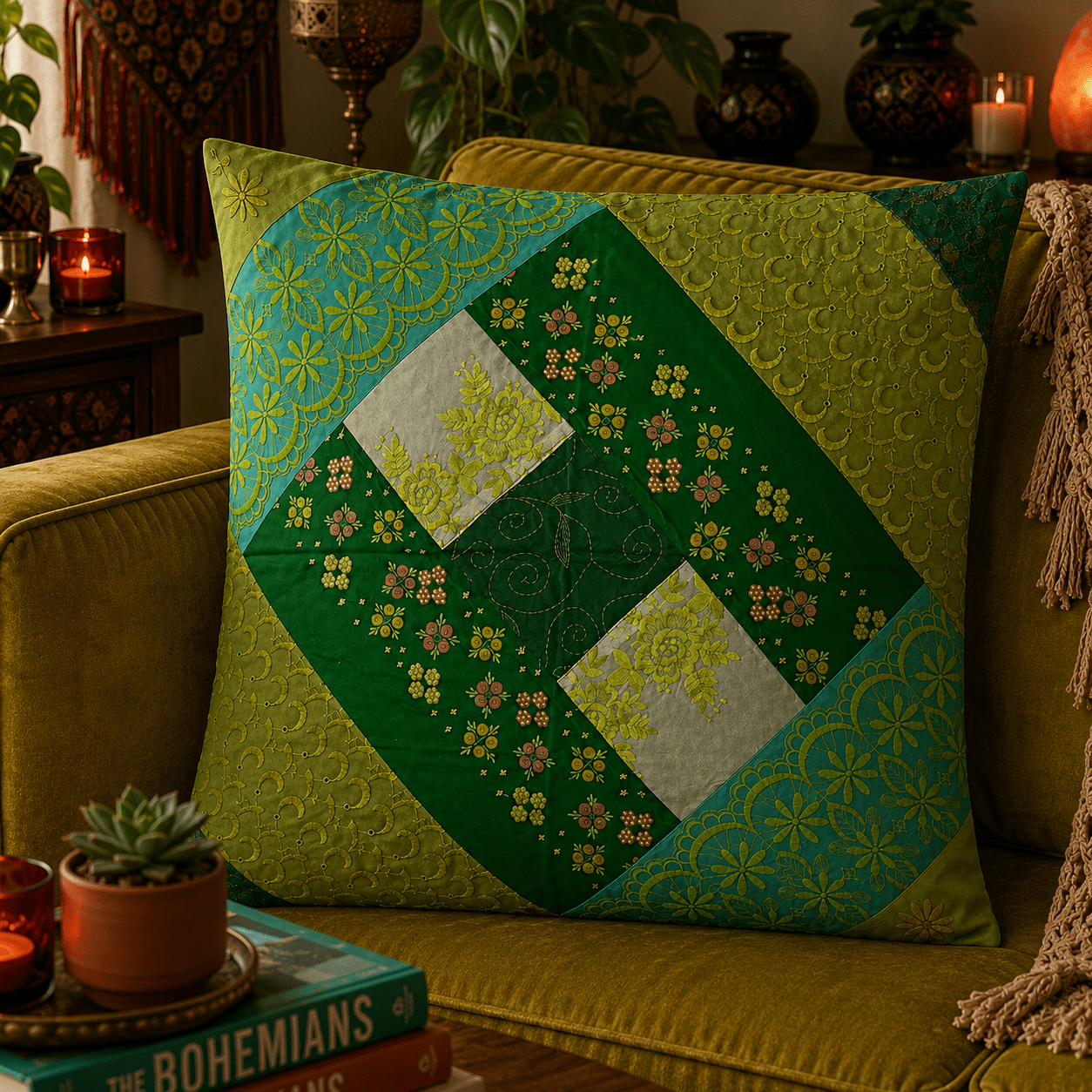 Sari Cushion Cover 60x60cm