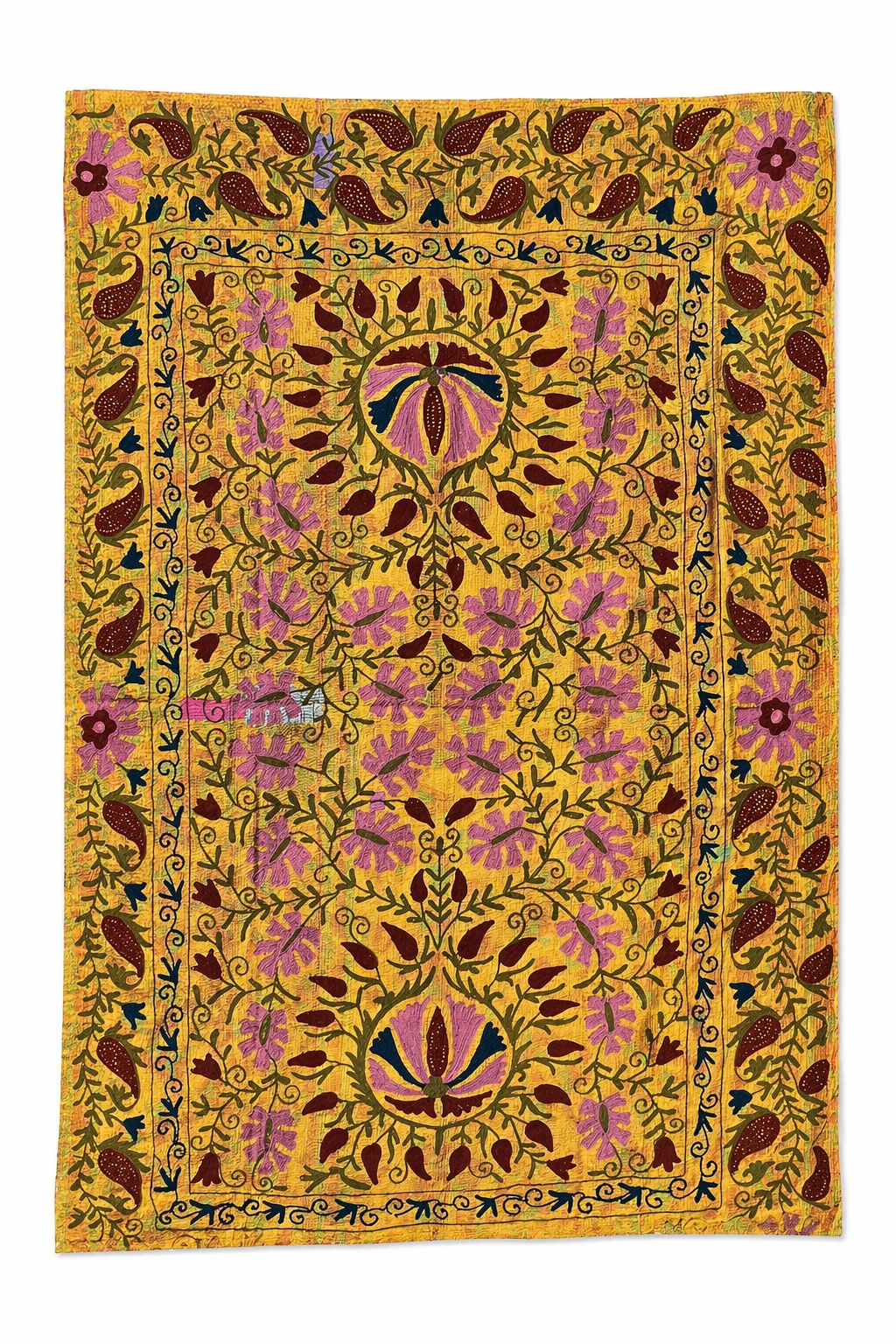 Suzani Kantha Tapestry One-Of-A-Kind