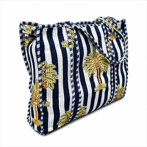 Hand Block Printed Tote