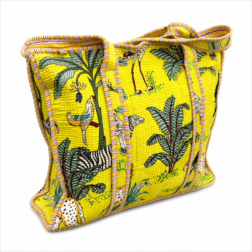 Hand Block Printed Tote