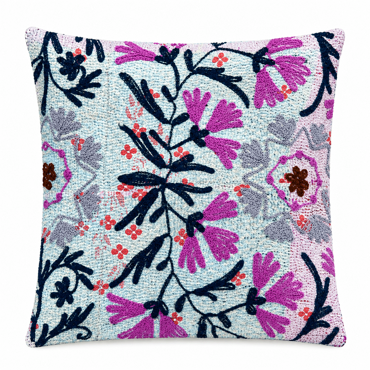 Suzani Kantha Cushion Cover 50x50cm