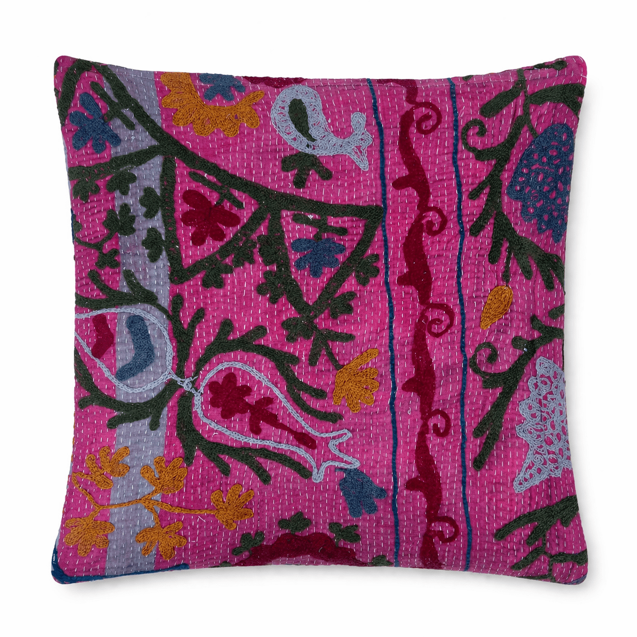 Suzani Kantha Cushion Cover 50x50cm