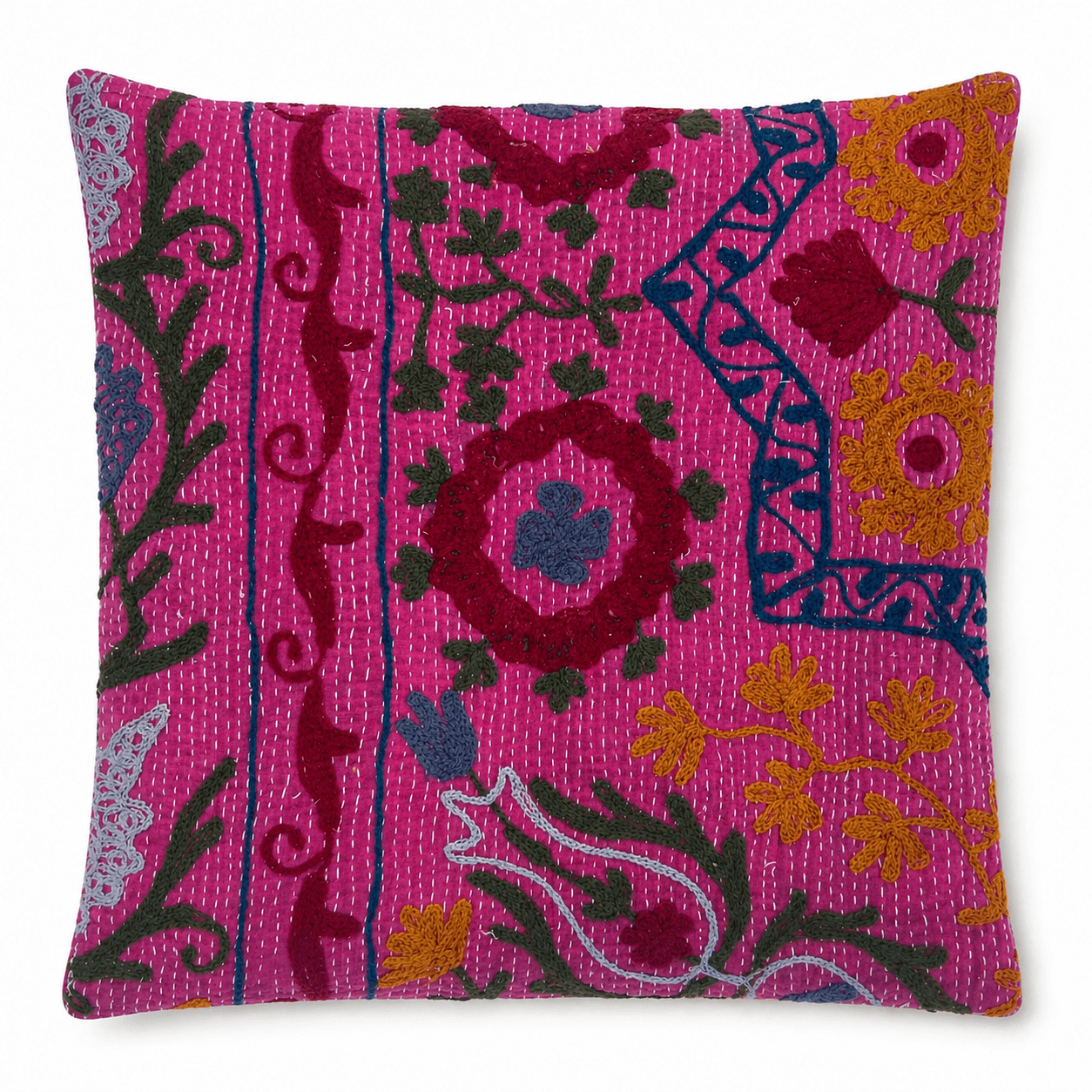 Suzani Kantha Cushion Cover 50x50cm9