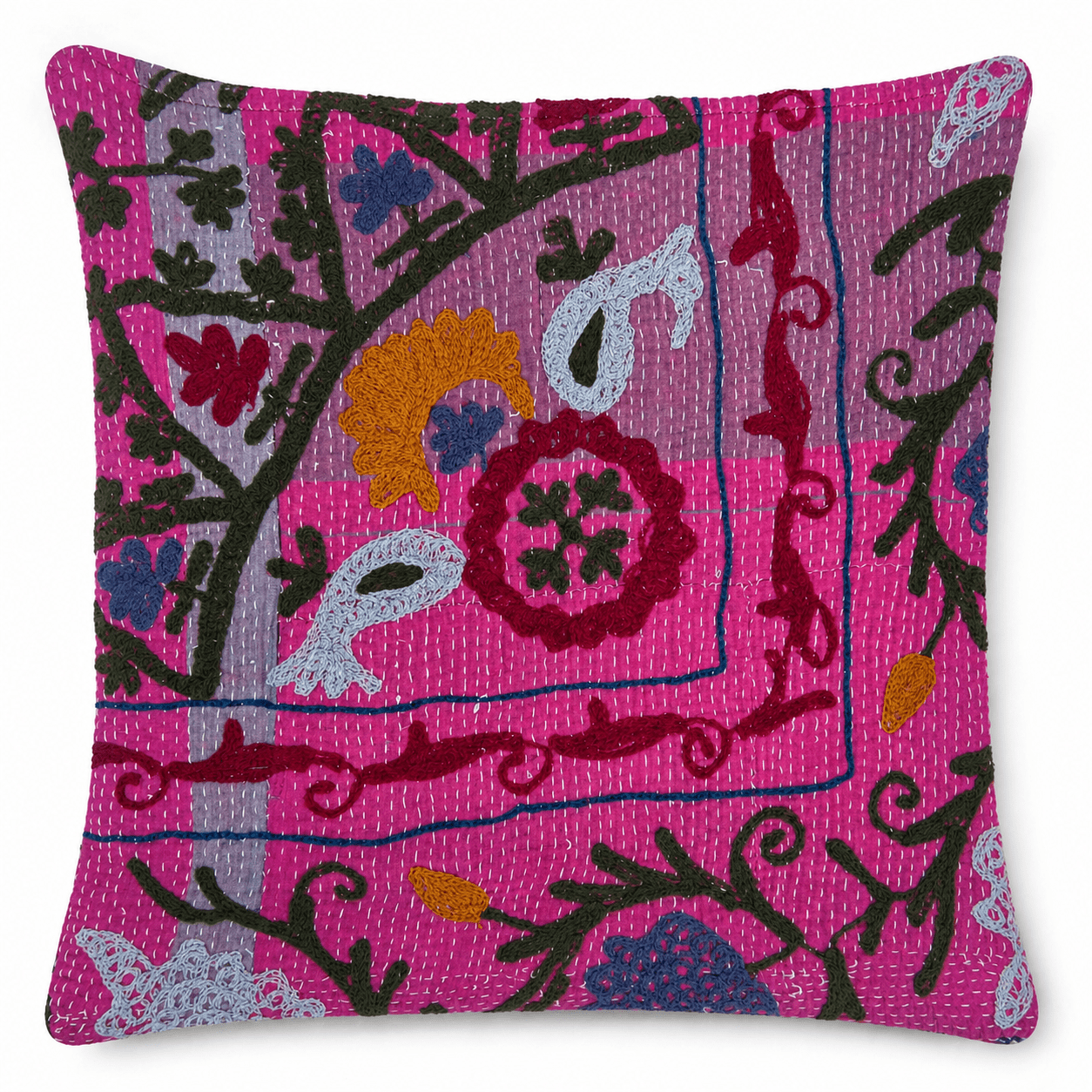 Suzani Kantha Cushion Cover 50x50cm