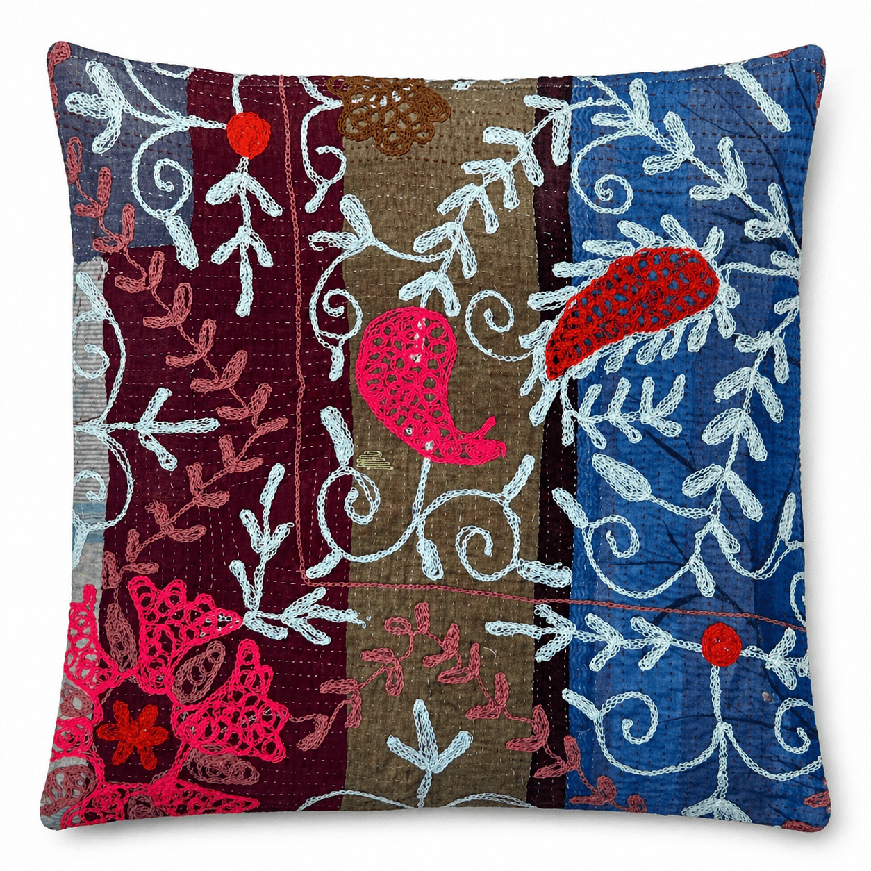 Suzani Kantha Cushion Cover 50x50cm