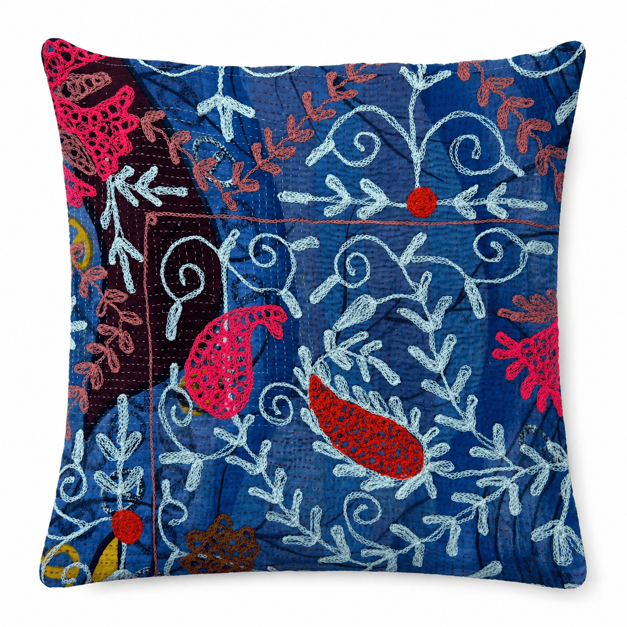 Suzani Kantha Cushion Cover 50x50cm