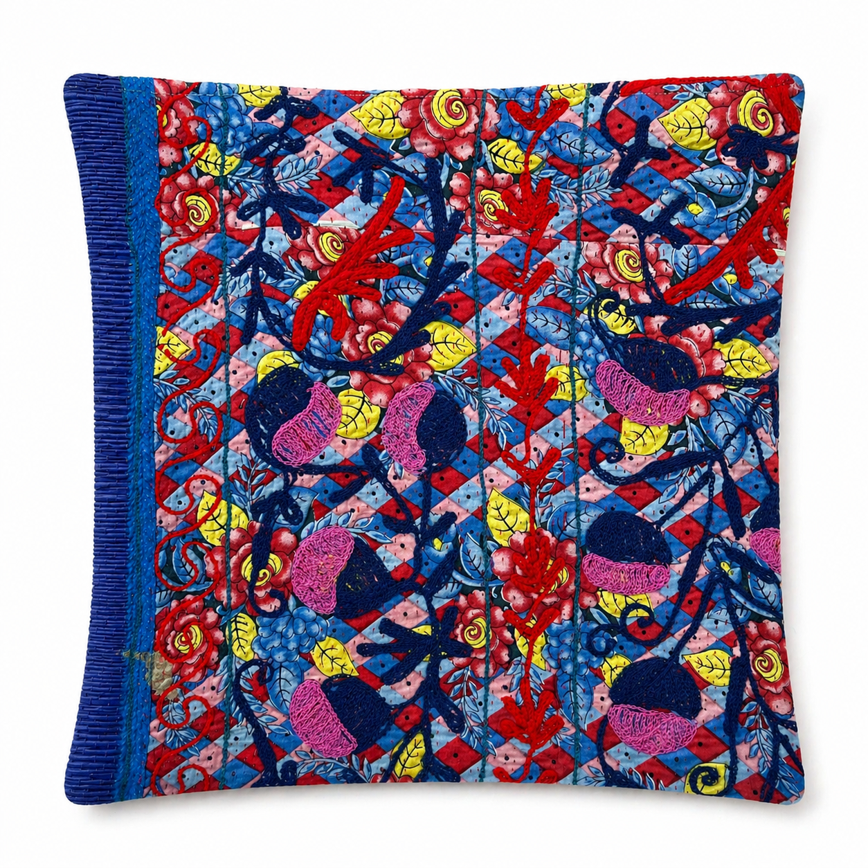 Suzani Kantha Cushion Cover 50x50cm