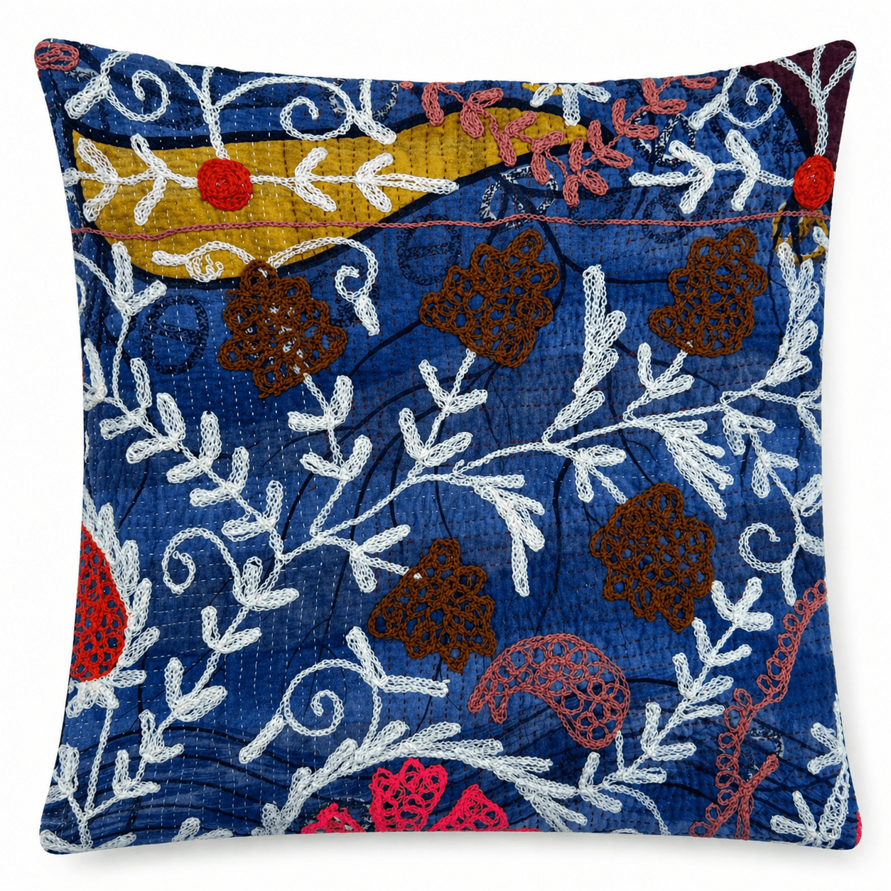 Suzani Kantha Cushion Cover 50x50cm