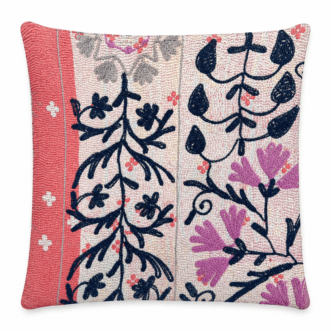 Suzani Kantha Cushion Cover 50x50cm