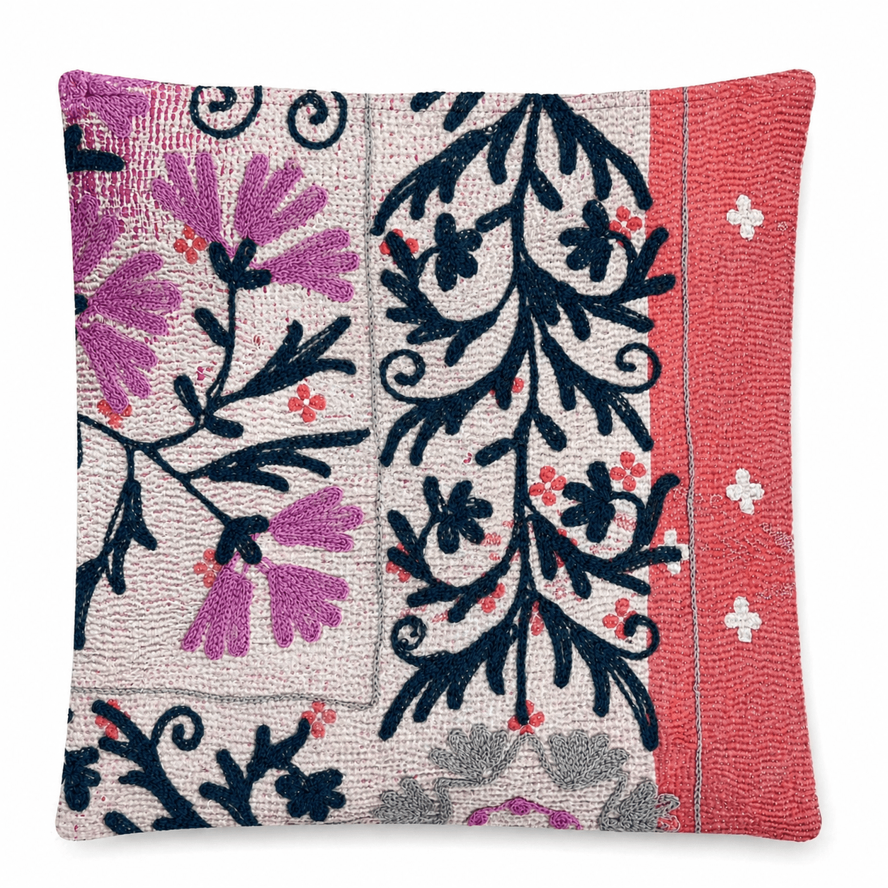 Suzani Kantha Cushion Cover 50x50cm