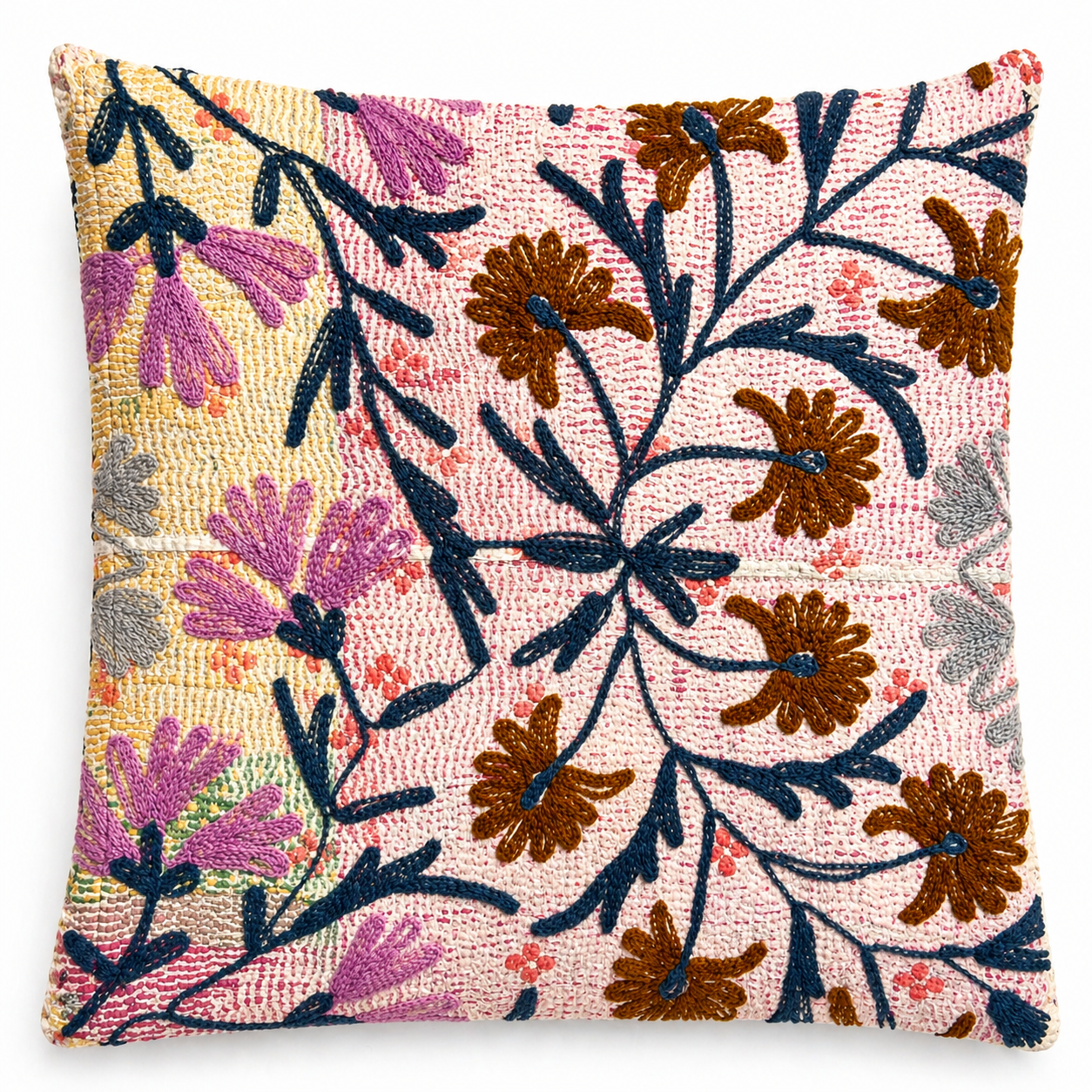 Suzani Kantha Cushion Cover 50x50cm
