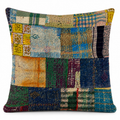 Kantha Patchwork Cushion Cover 50x50cm