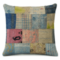 Kantha Patchwork Cushion Cover 50x50cm