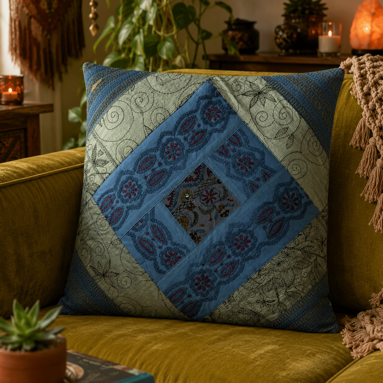 Sari Cushion Cover 60x60cm