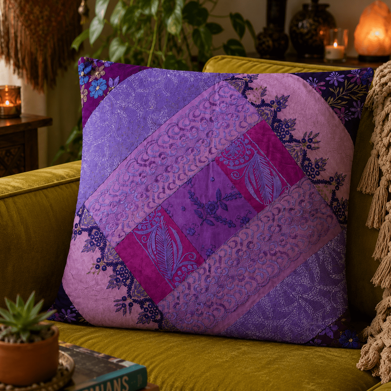 Sari Cushion Cover 60x60cm