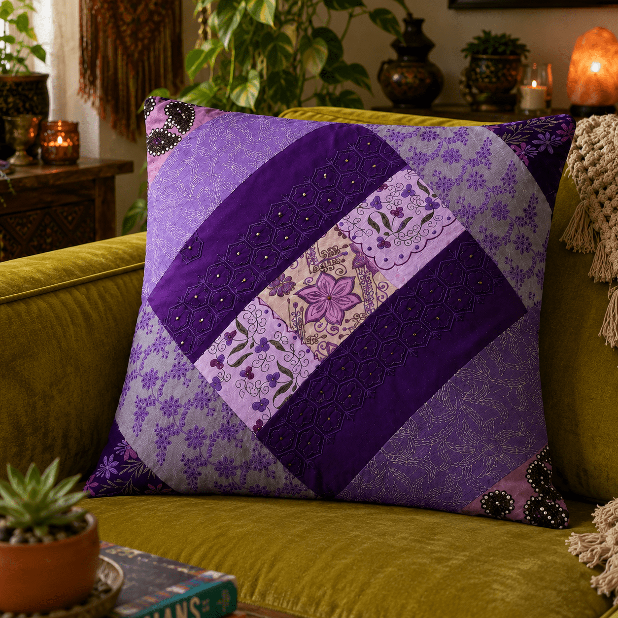 Sari Cushion Cover 60x60cm
