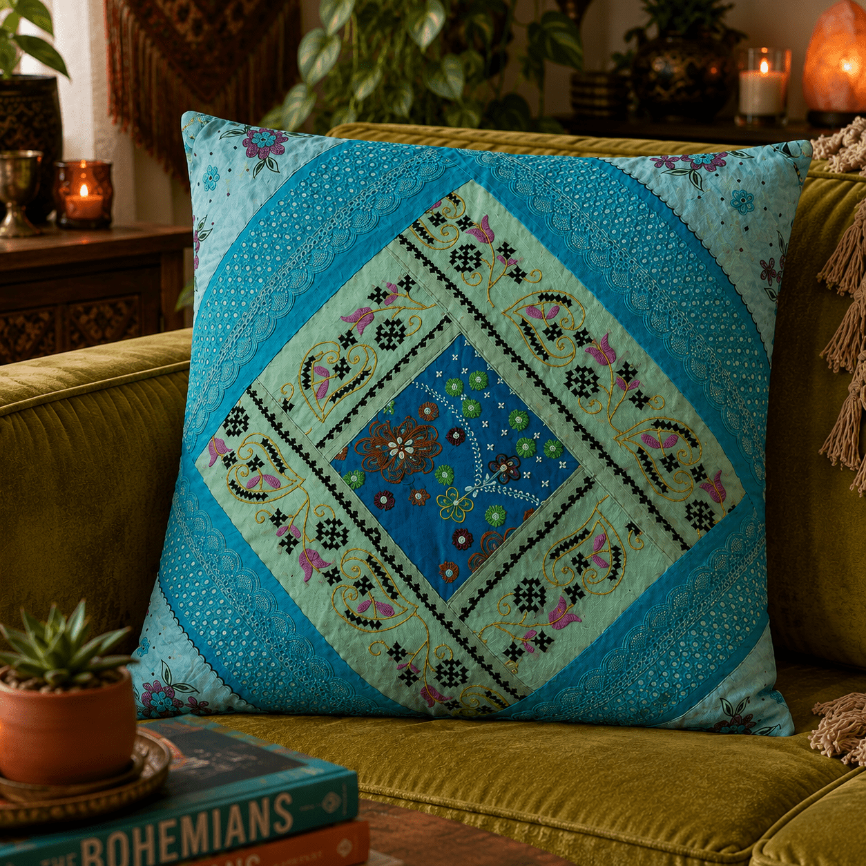 Sari Cushion Cover 60x60cm