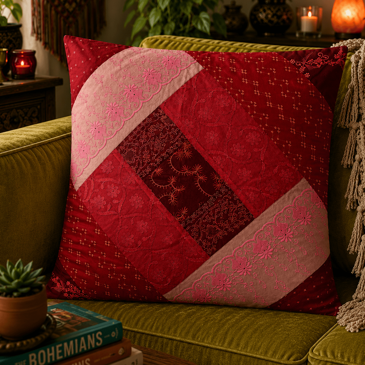 Sari Cushion Cover 60x60cm