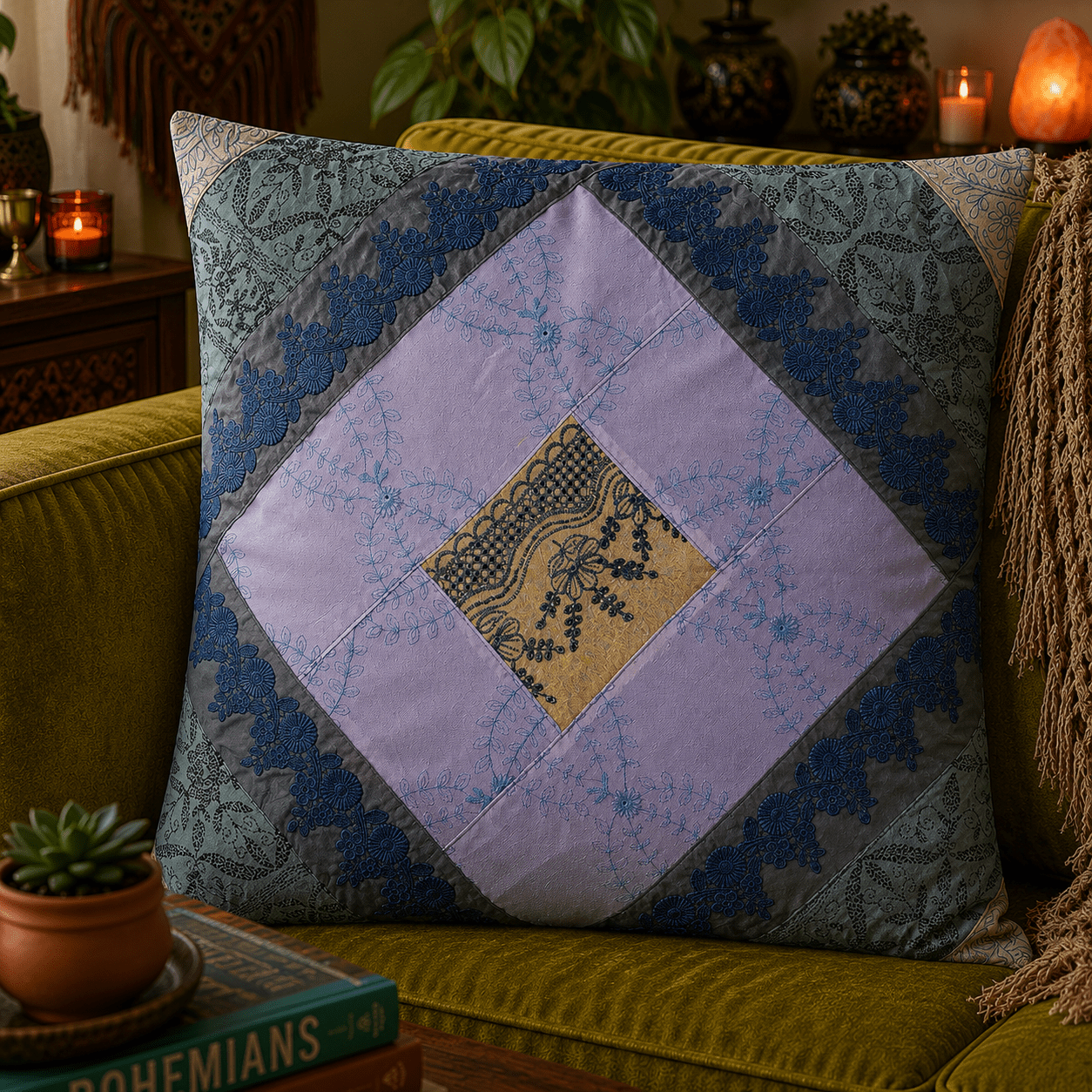 Sari Cushion Cover 60x60cm