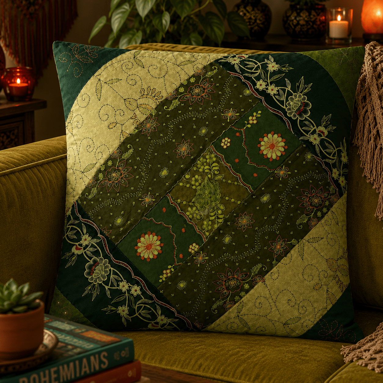 Sari Cushion Cover 60x60cm