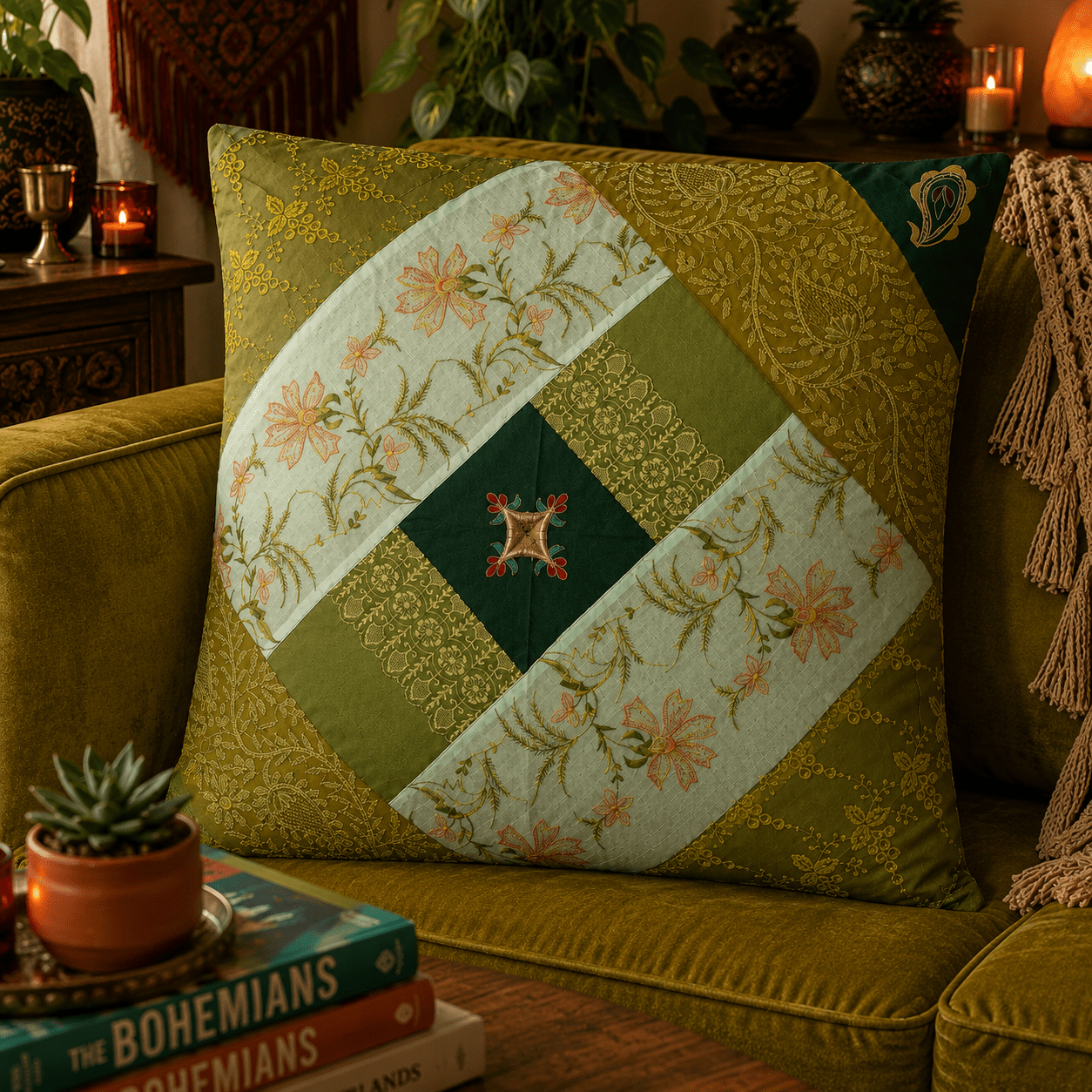 Sari Cushion Cover 60x60cm