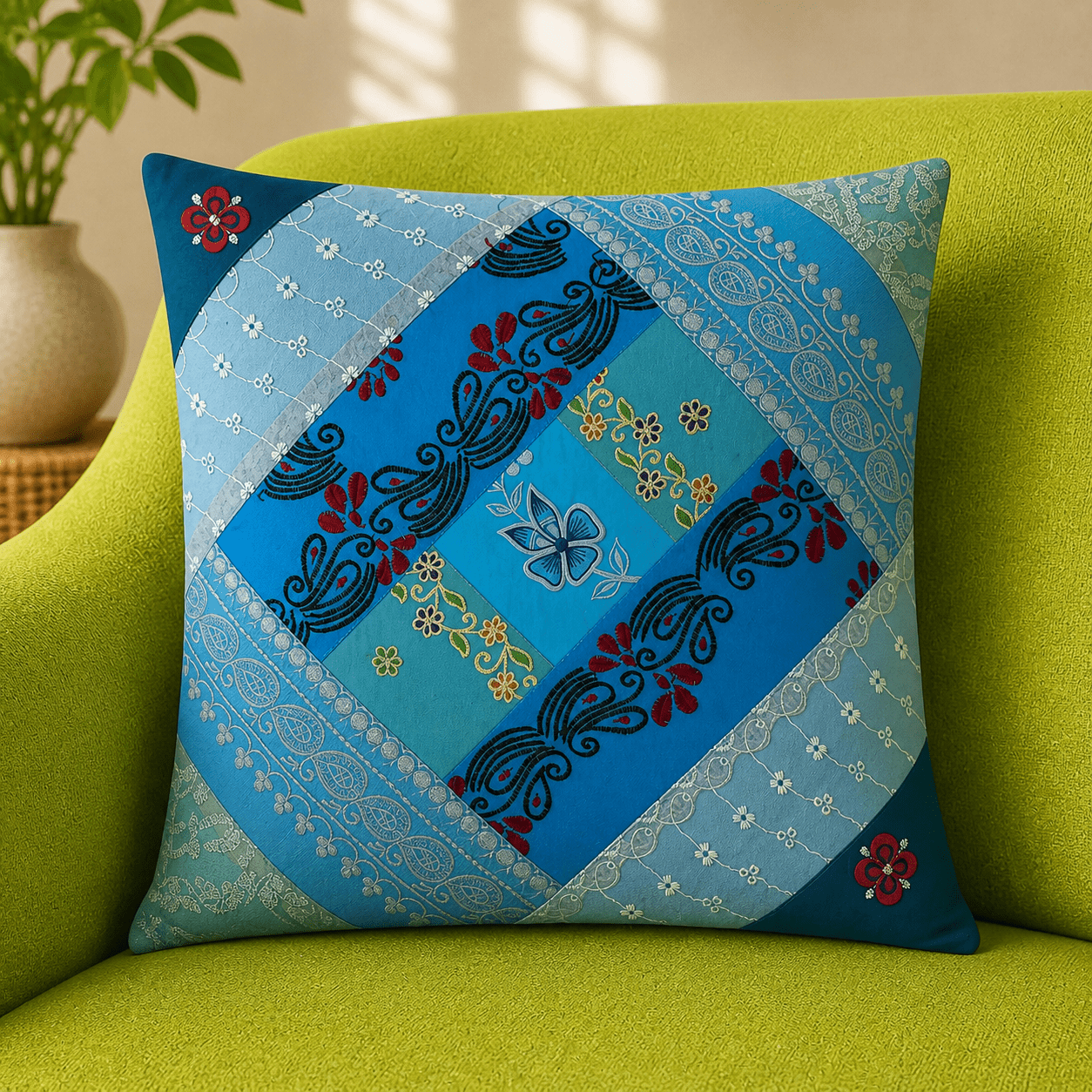 Sari Cushion Cover 40x40cm