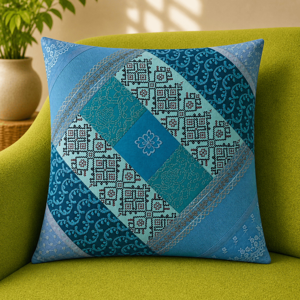 Sari Cushion Cover 40x40cm