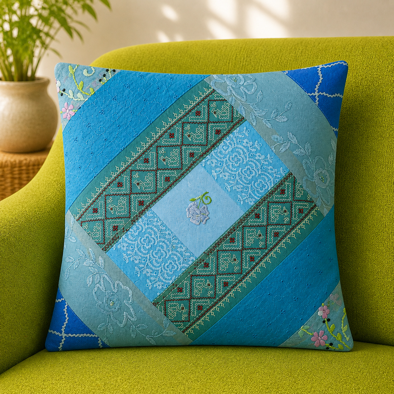 Sari Cushion Cover 40x40cm