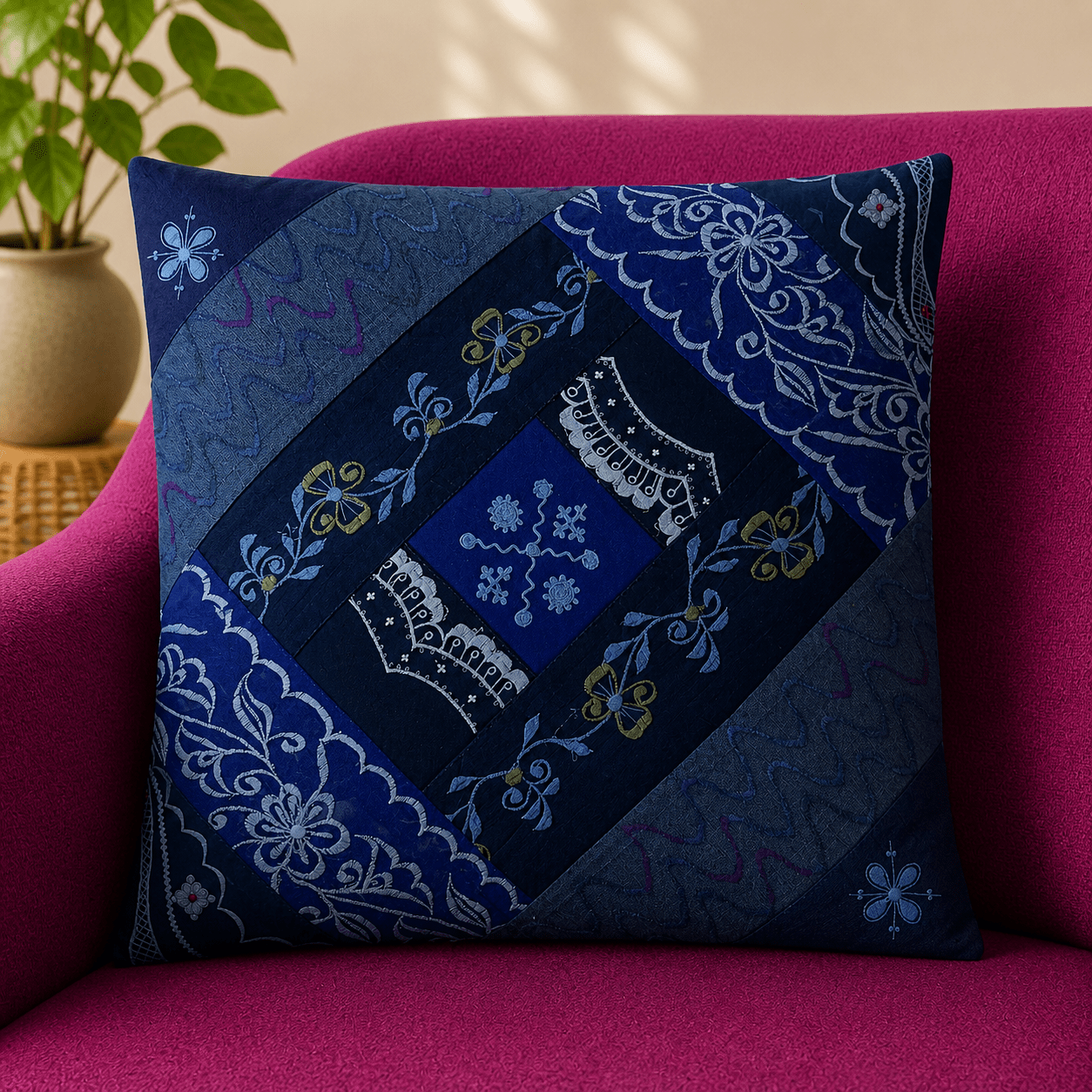 Sari Cushion Cover 40x40cm