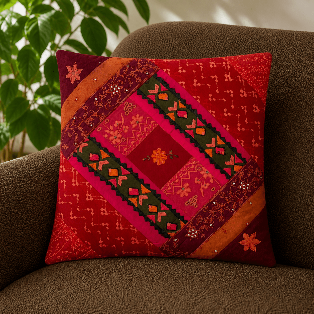 Sari Cushion Cover 40x40cm