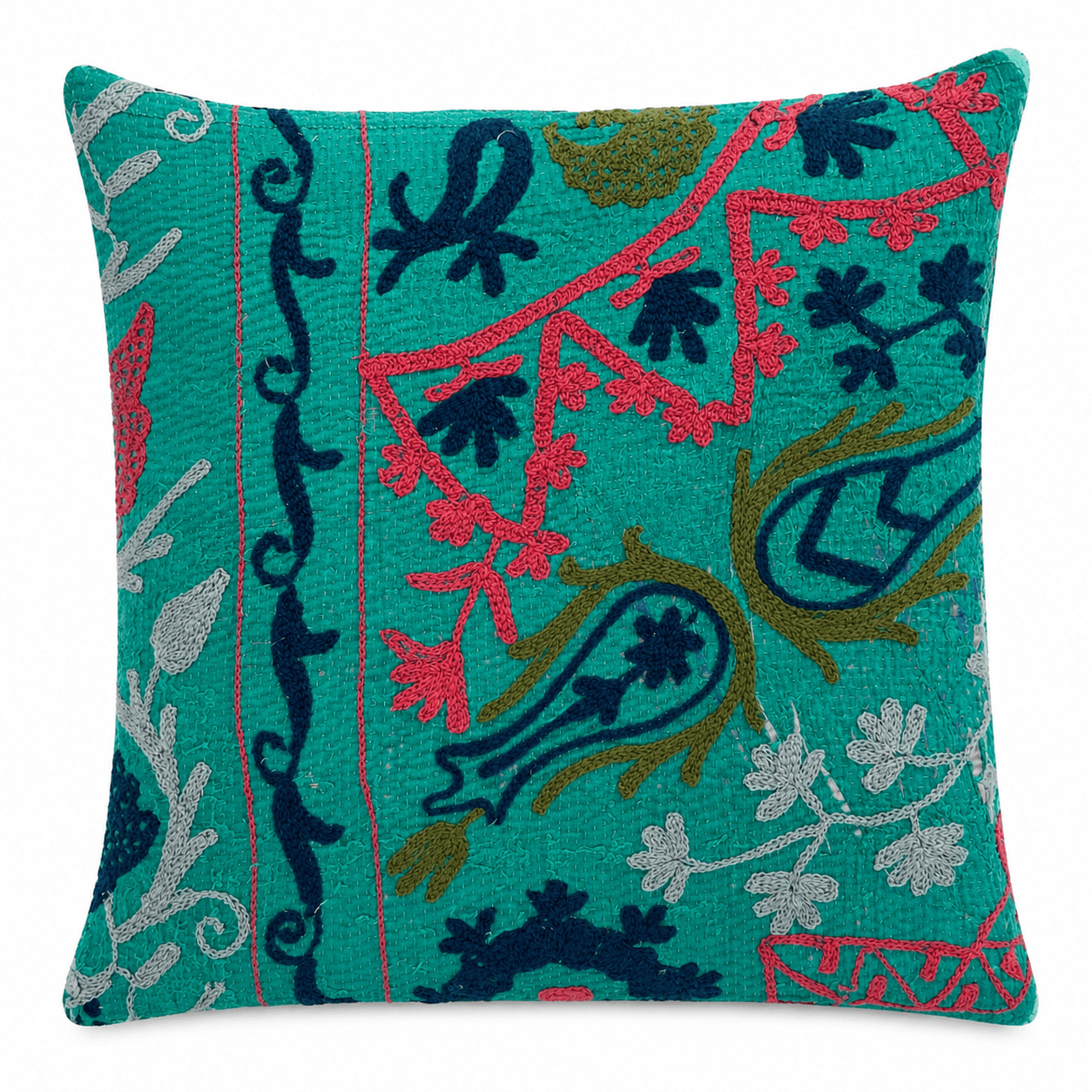 Suzani Kantha Cushion Cover 50x50cm