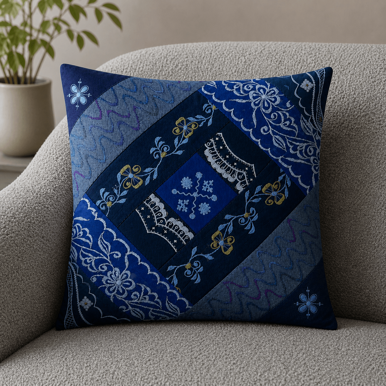 Sari Cushion Cover 40x40cm
