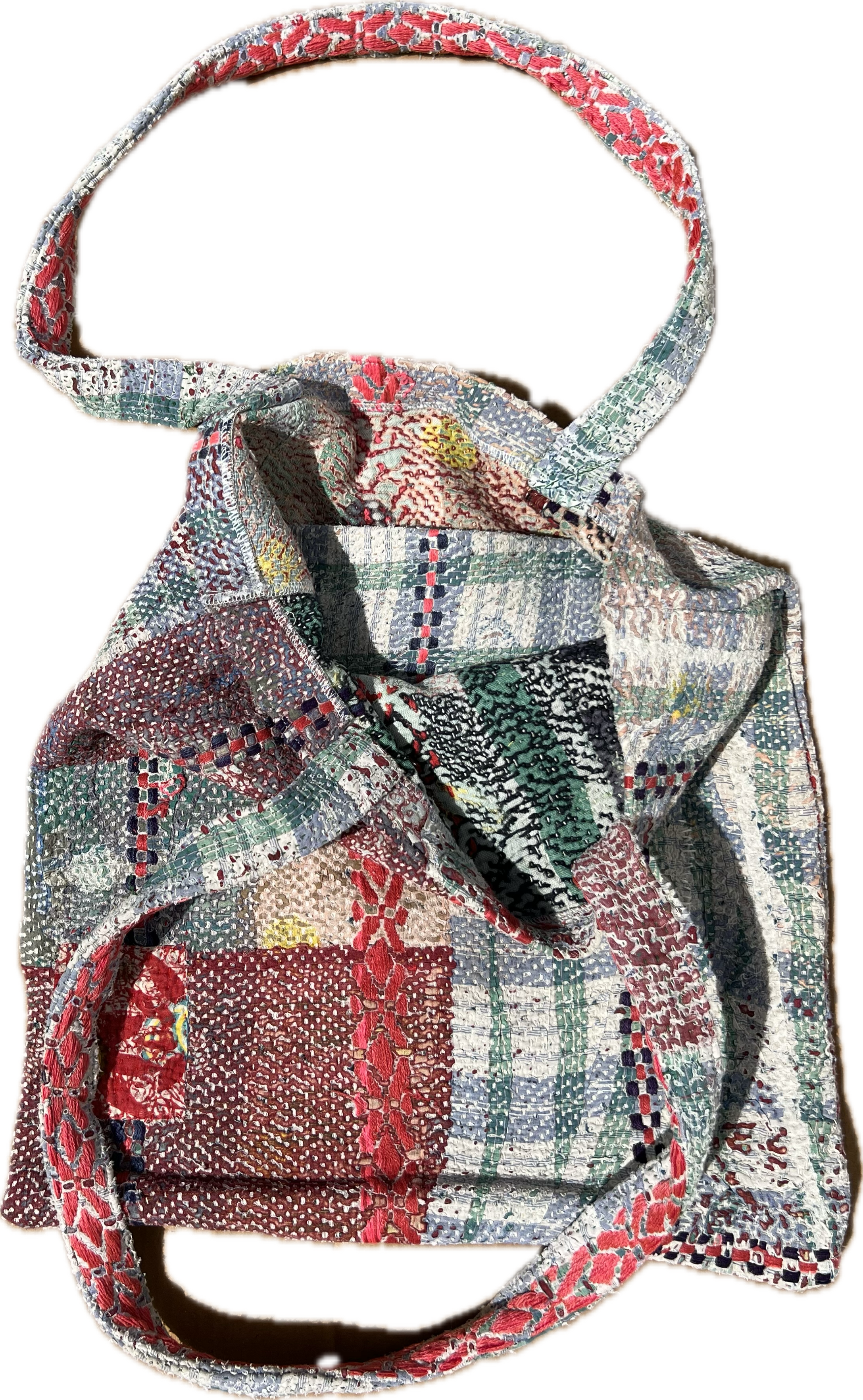 Vintage Kantha Tote