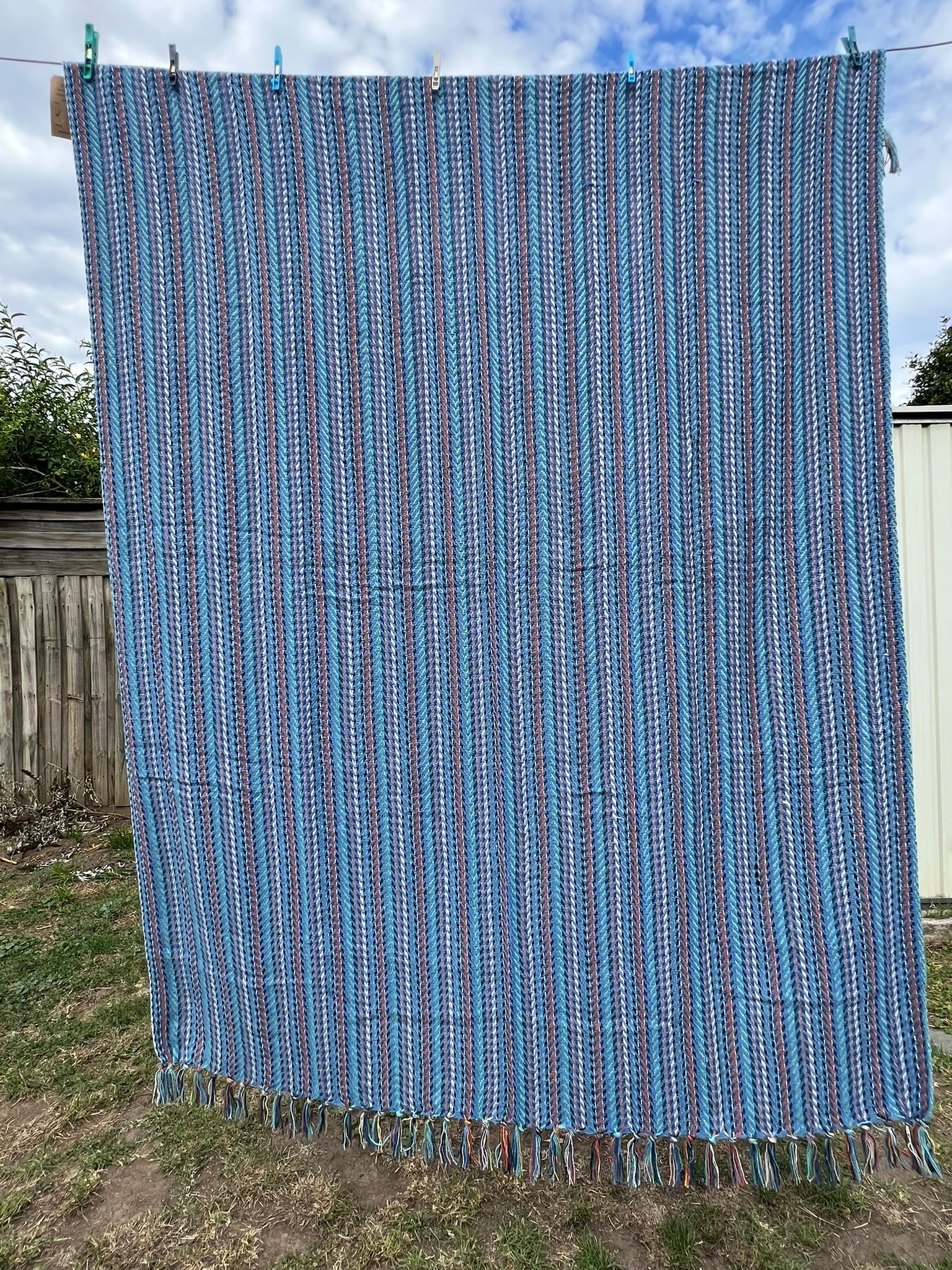 Medley Throw Sky Blue