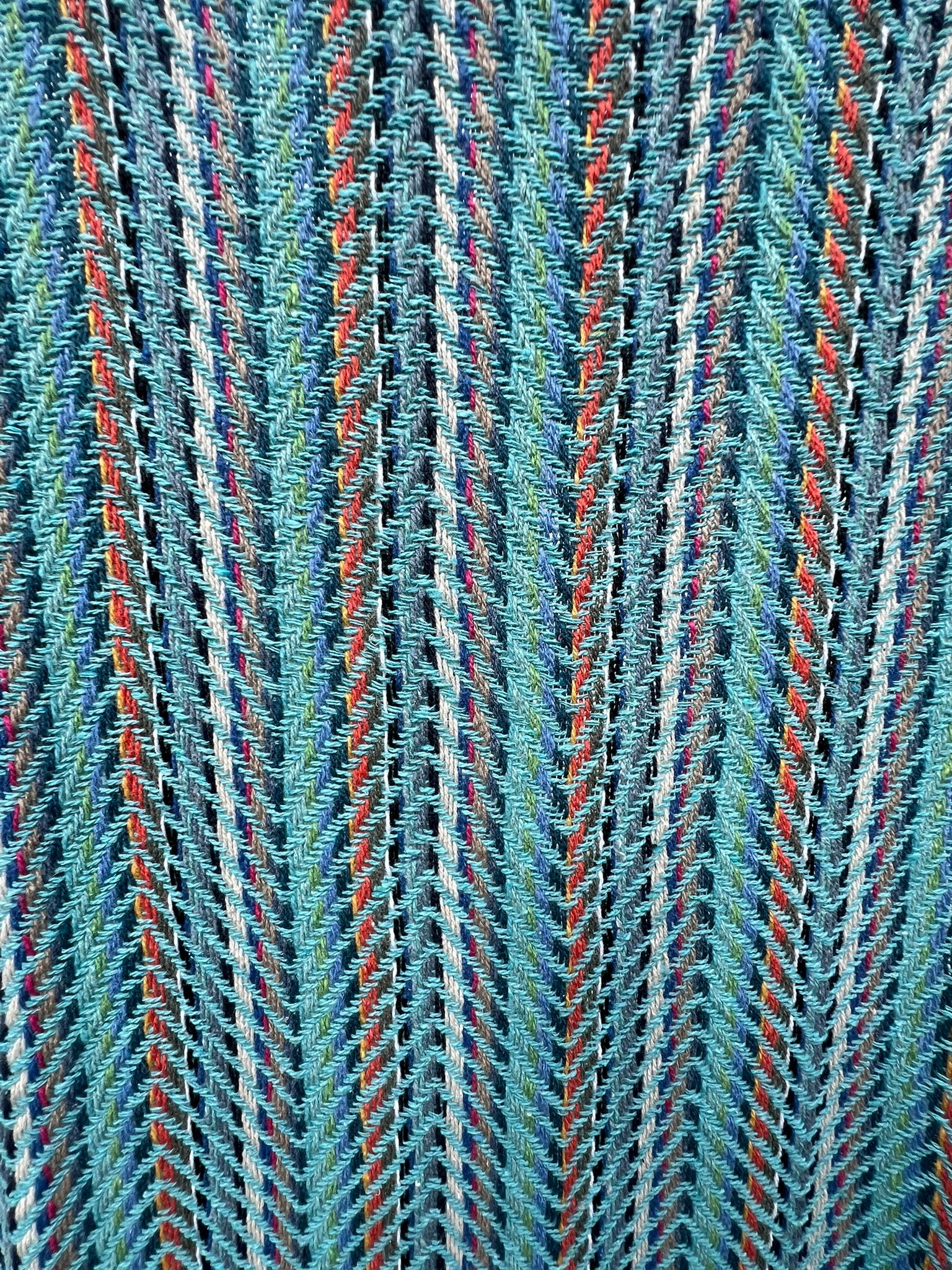 Medley Throw Turquoise