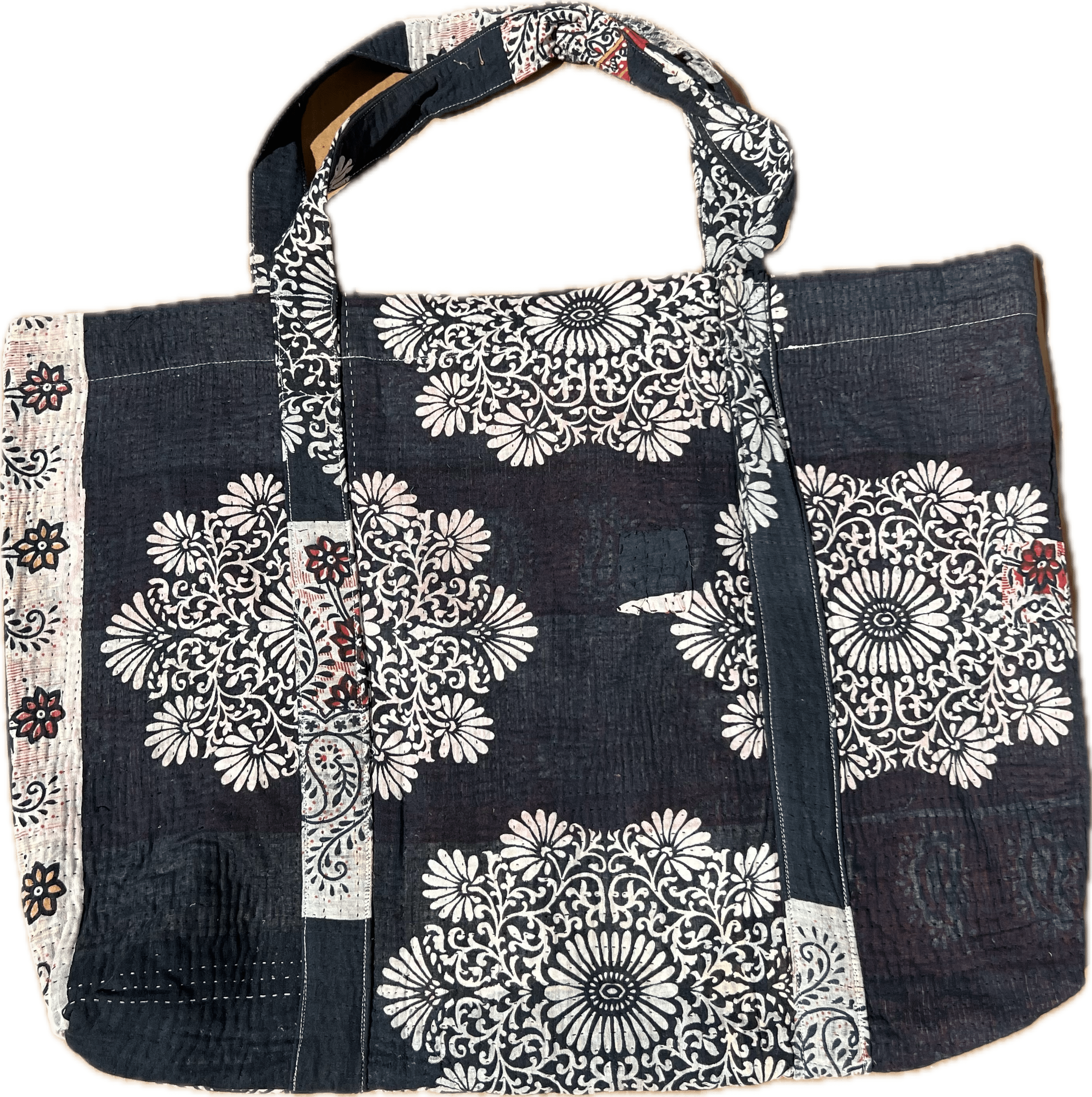 Kantha Beach Bag Boho Wye River