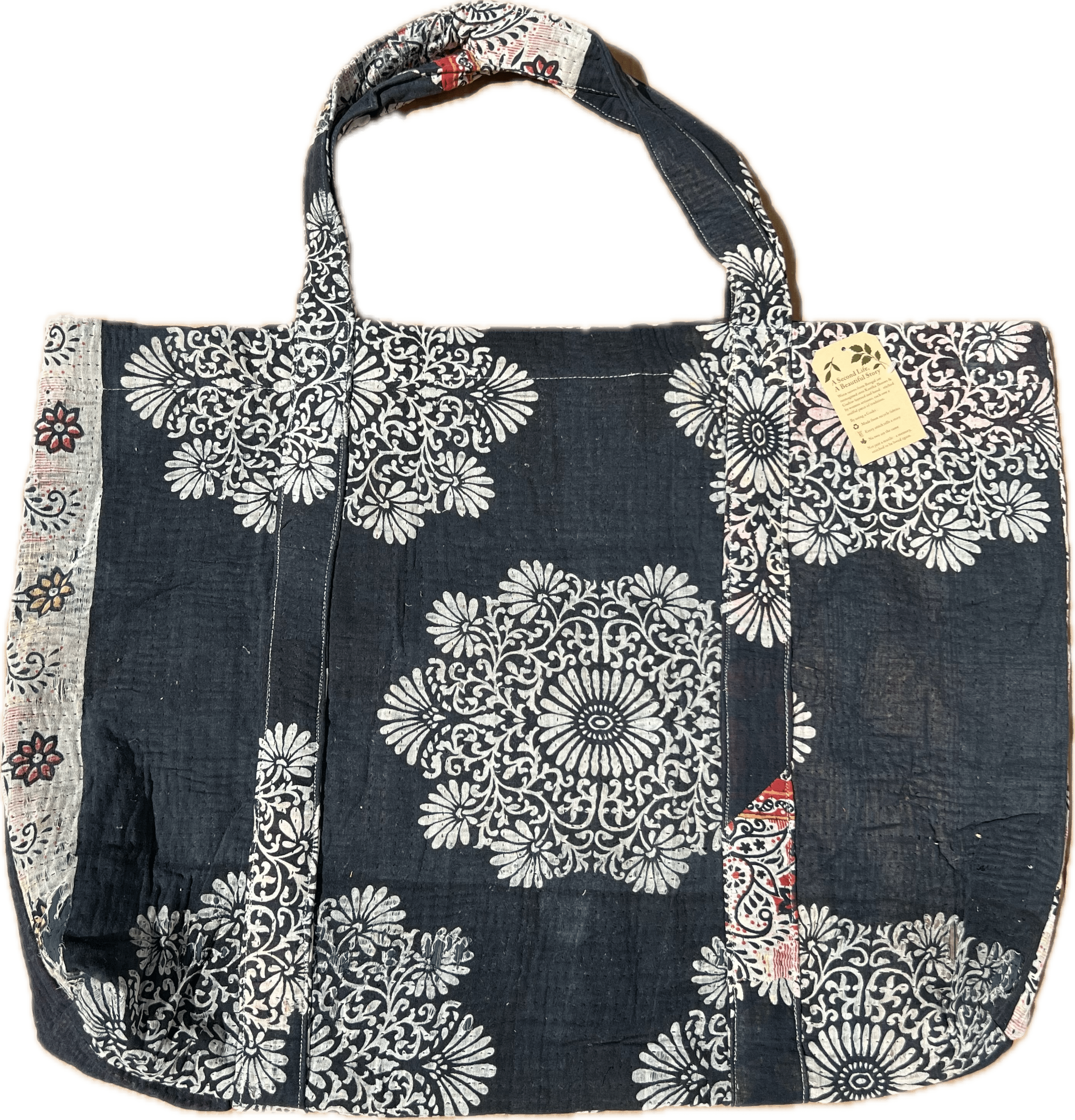 Kantha Beach Bag Boho Wye River