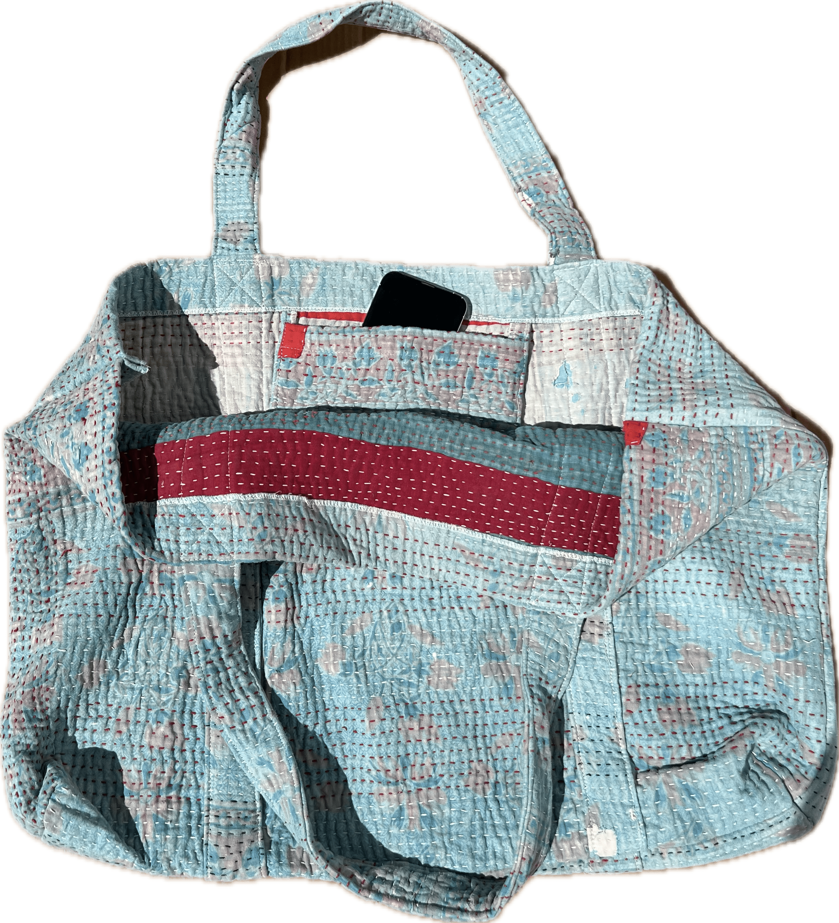 Kantha Beach Bag Boho Freo