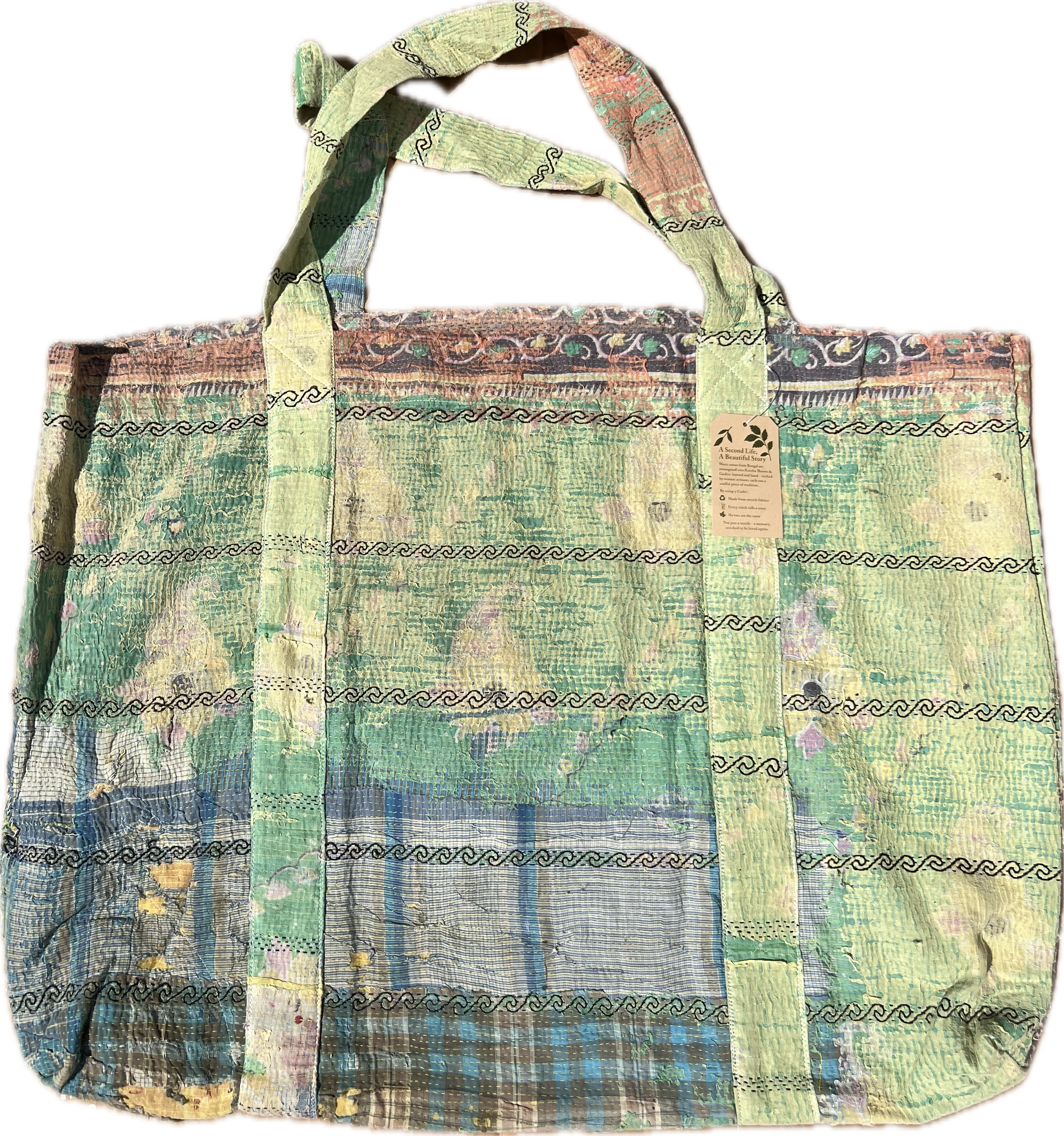 Kantha Beach Bag Boho Portsea