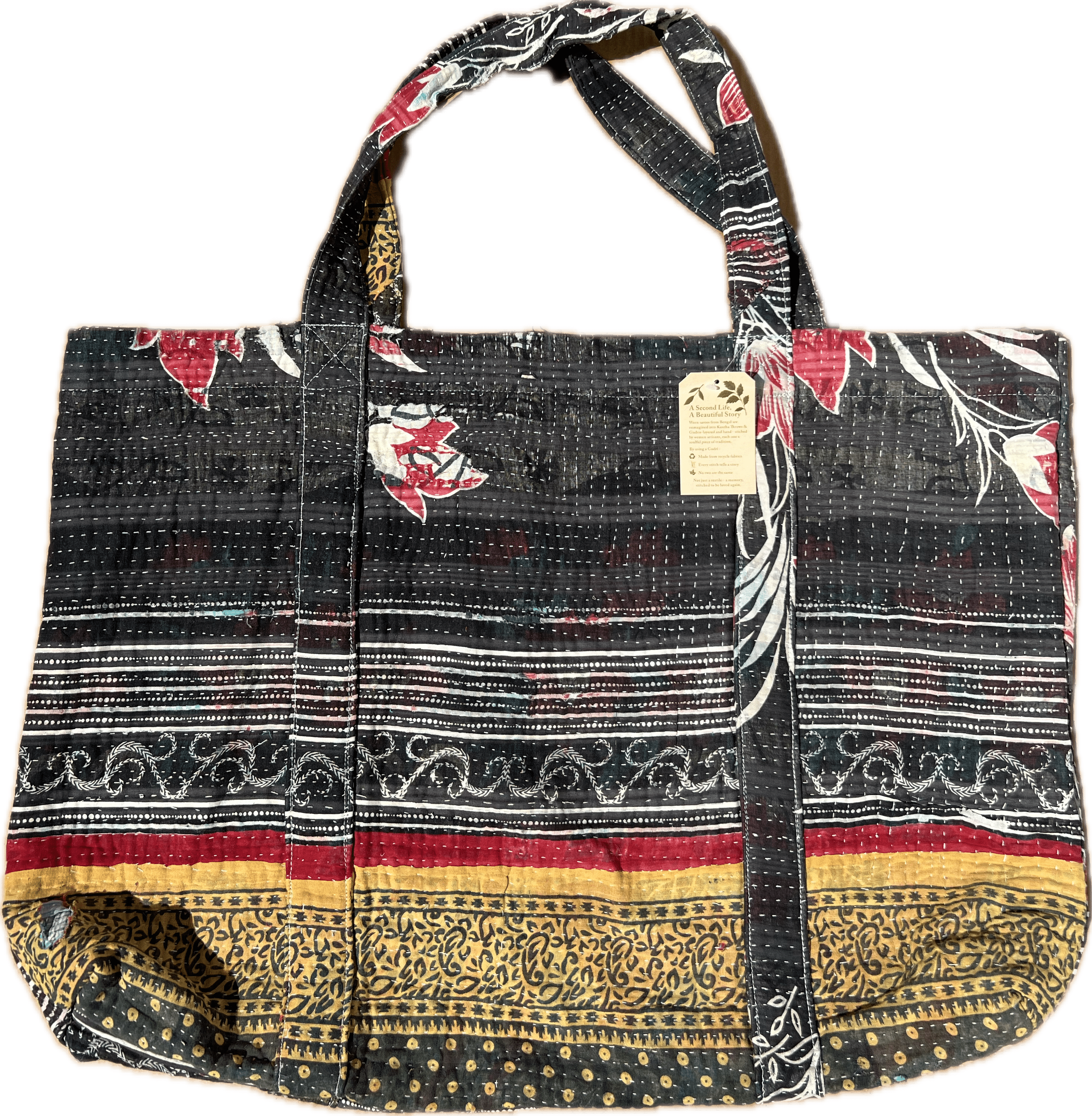Kantha Beach Bag Boho Lorne