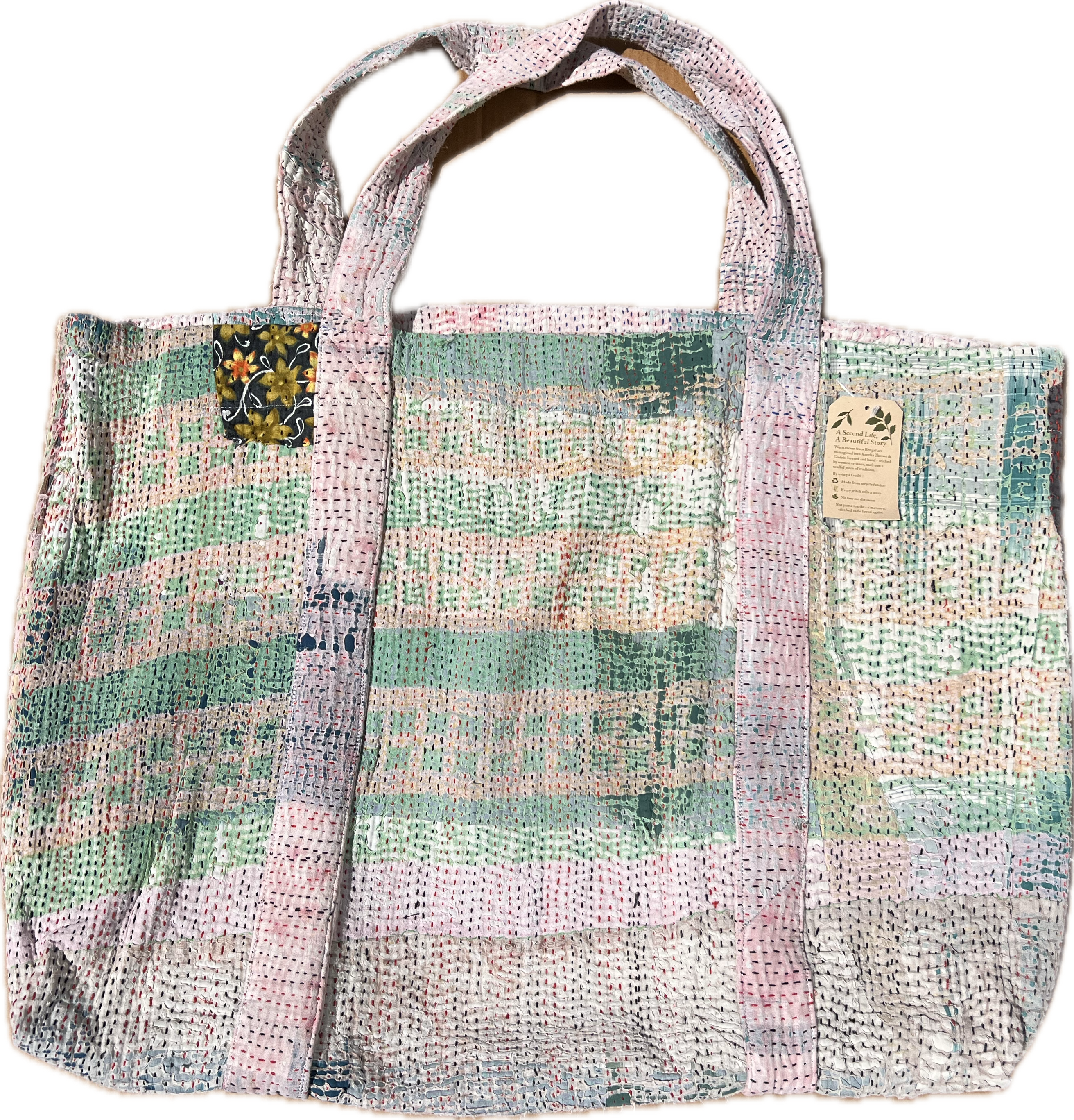 Kantha Beach Bag Boho Sorrento