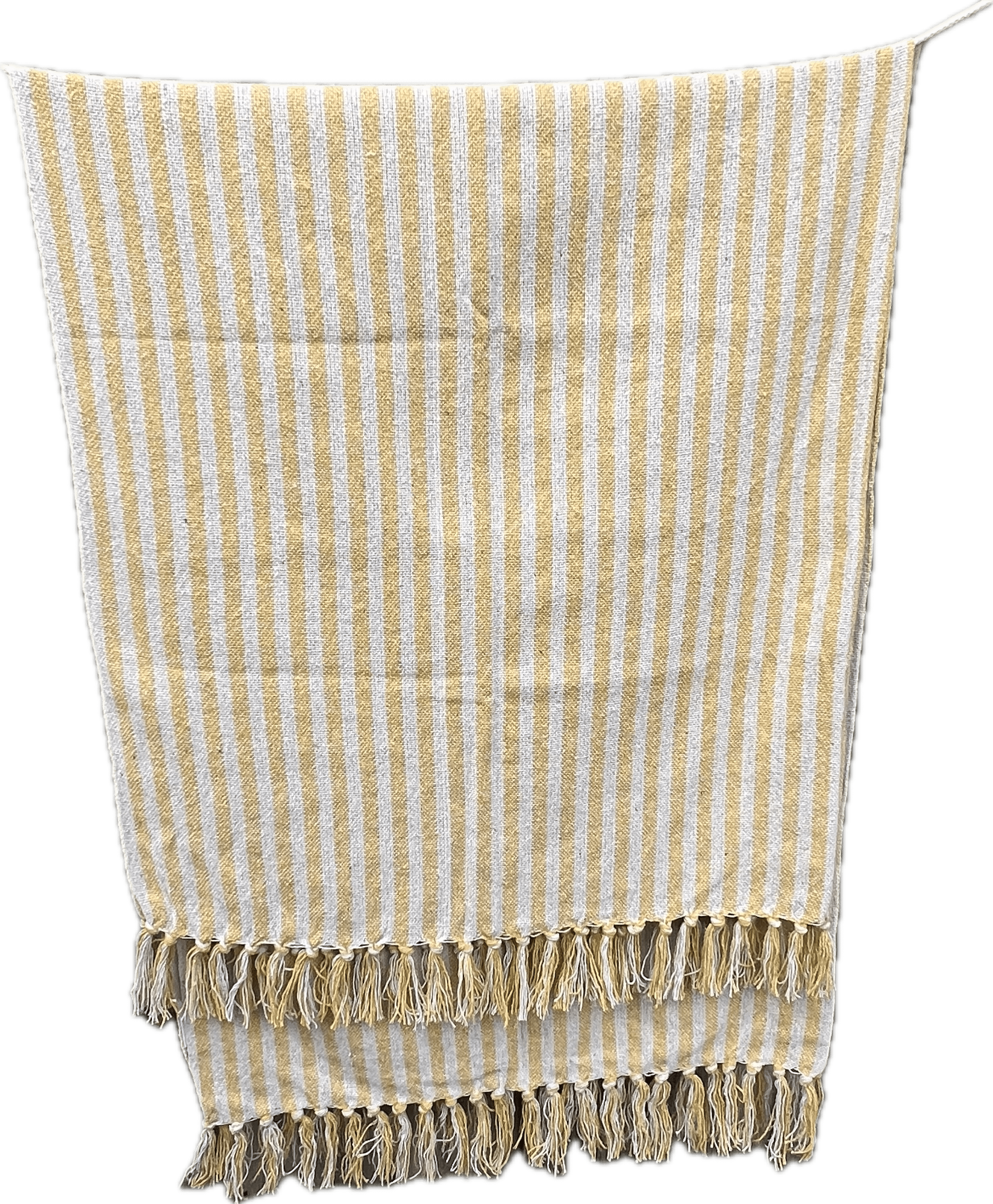 Provincial Throw Yellow/Natural