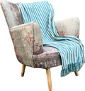 Provincial Throw Turquoise/Natural