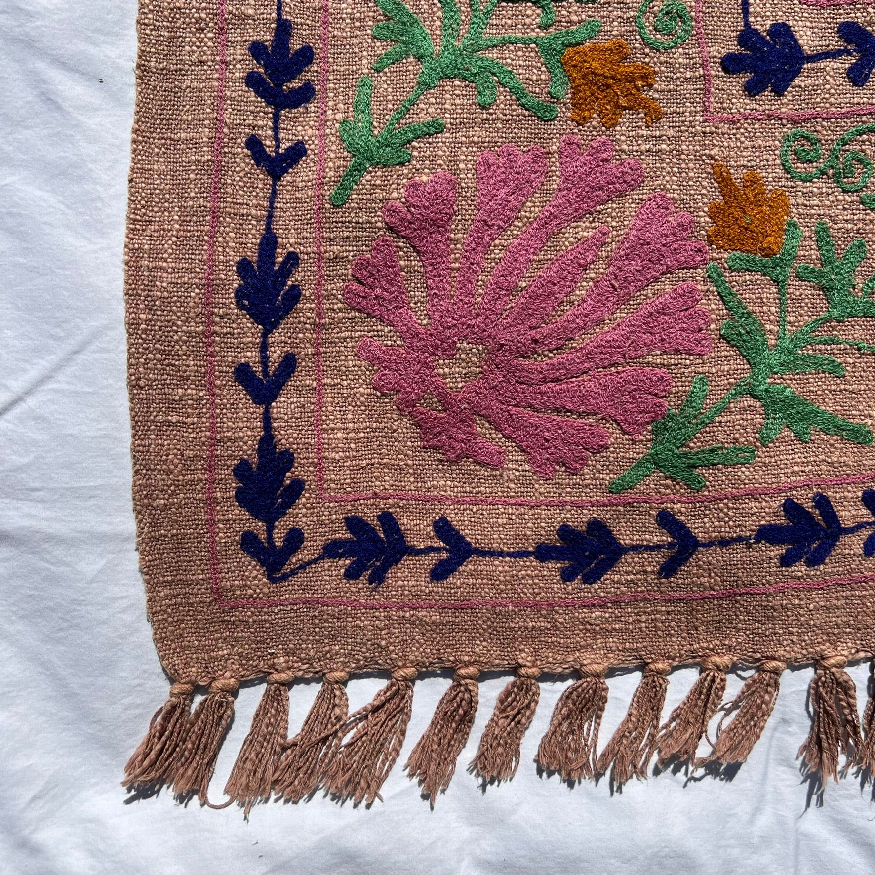 Suzani Slub Tapestry/Throw