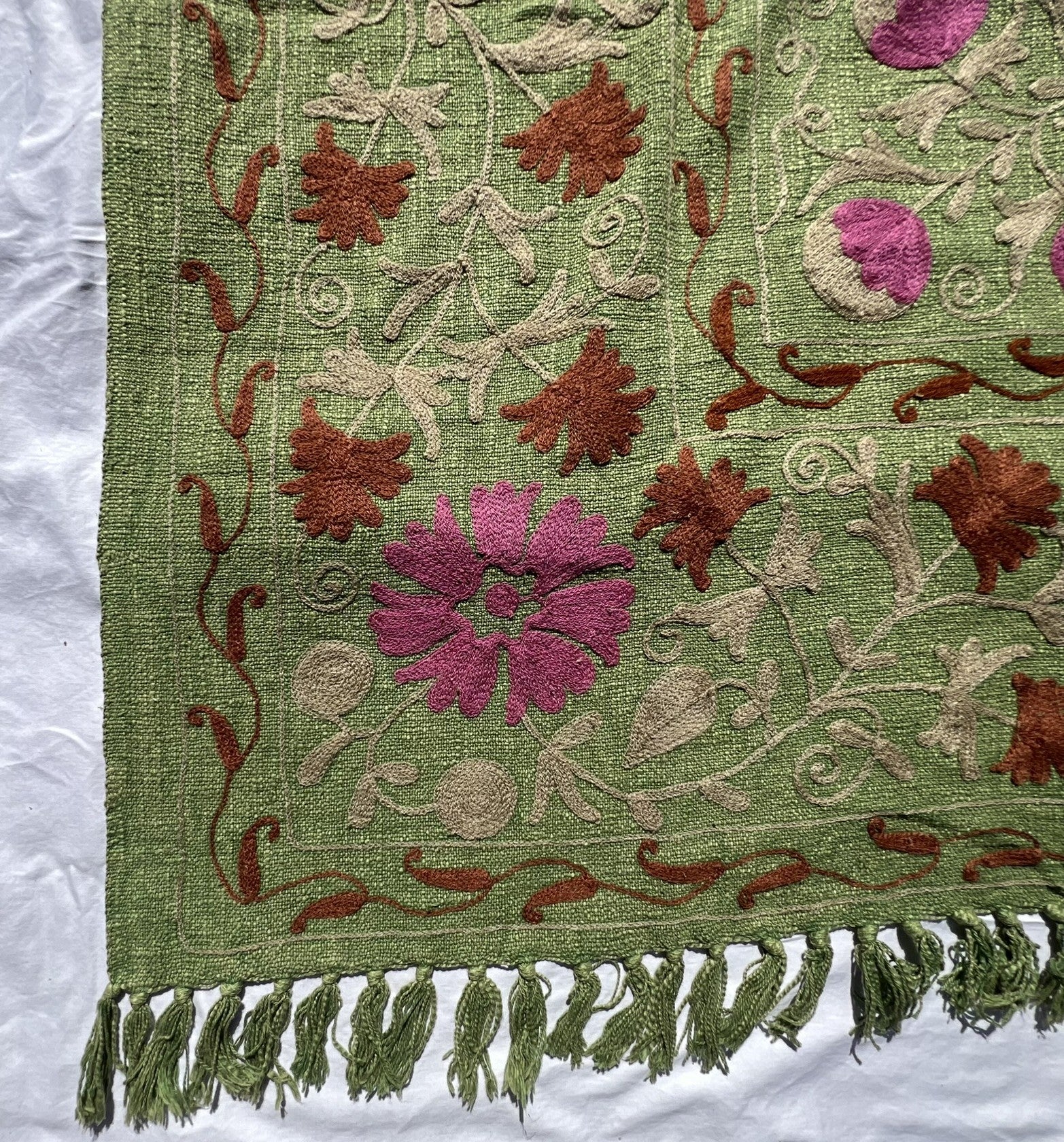 Suzani Slub Tapestry/Throw