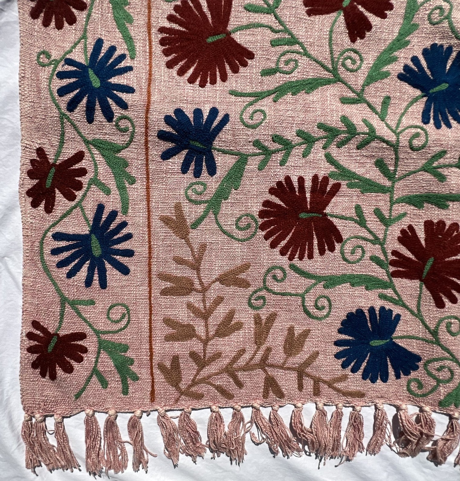 Suzani Slub Tapestry/Throw