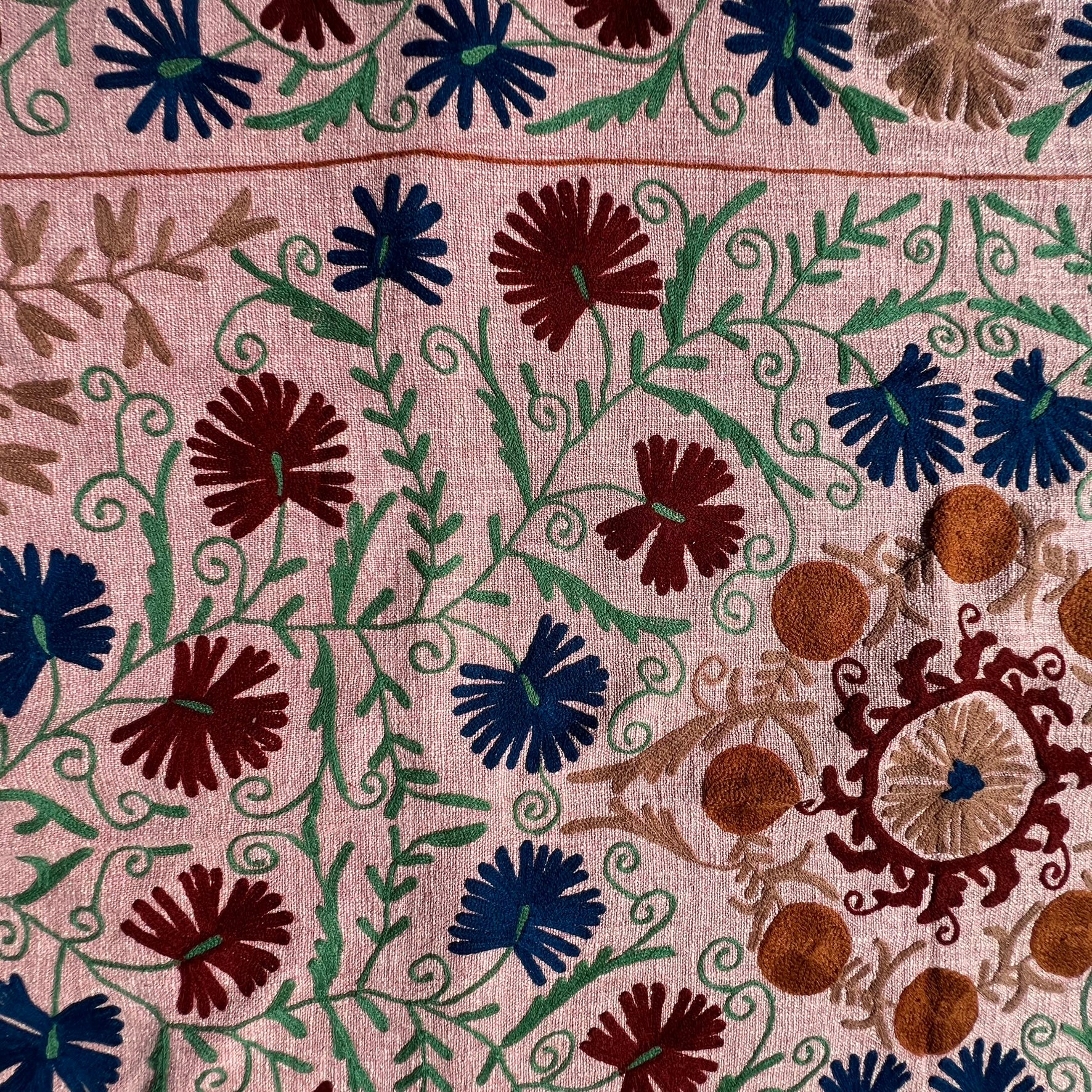 Suzani Slub Tapestry/Throw