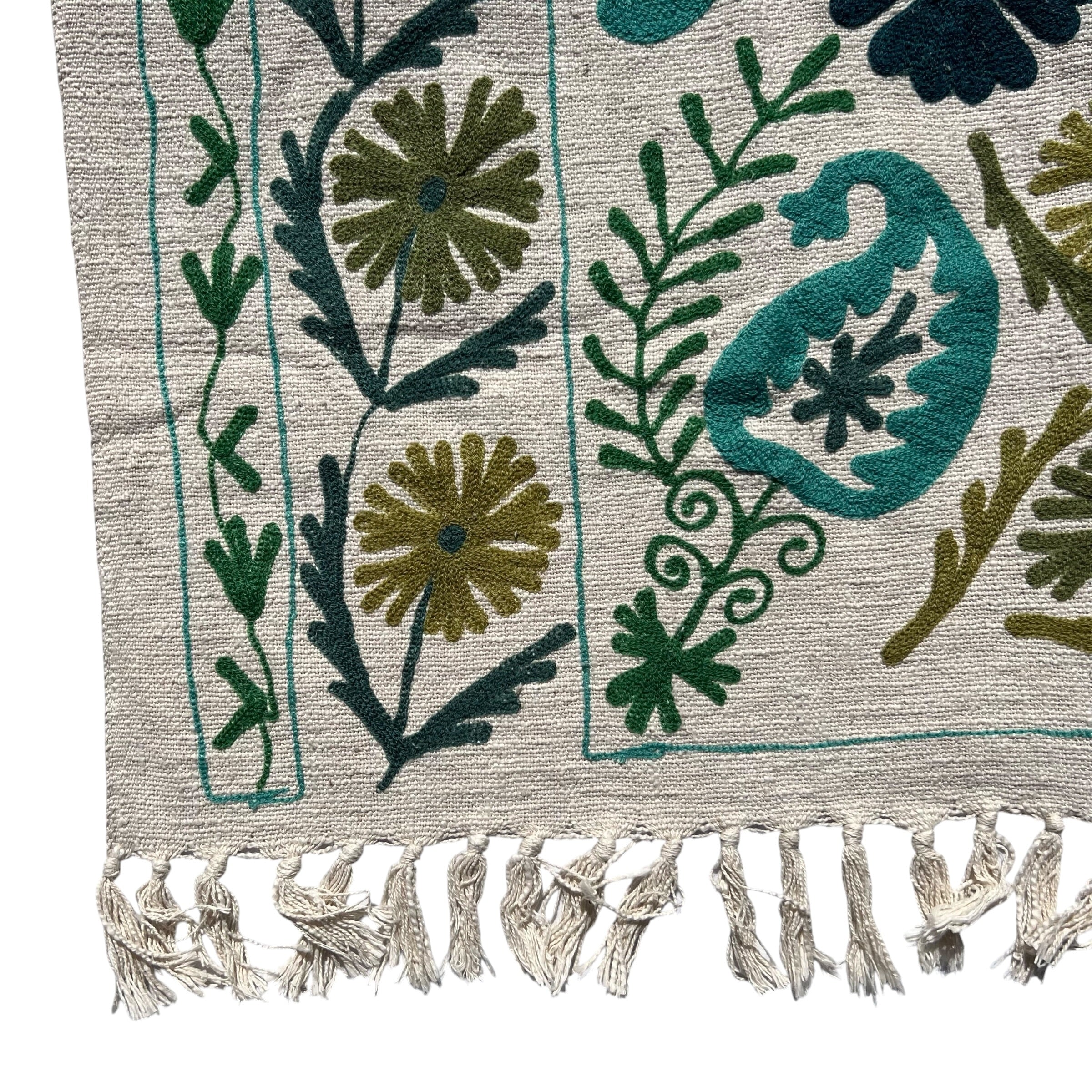Suzani Slub Tapestry/Throw