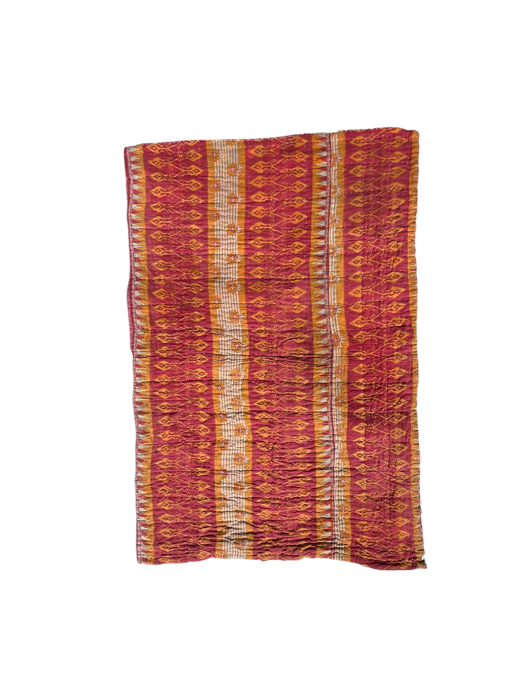 Sari Cotton Quilt - Single Size