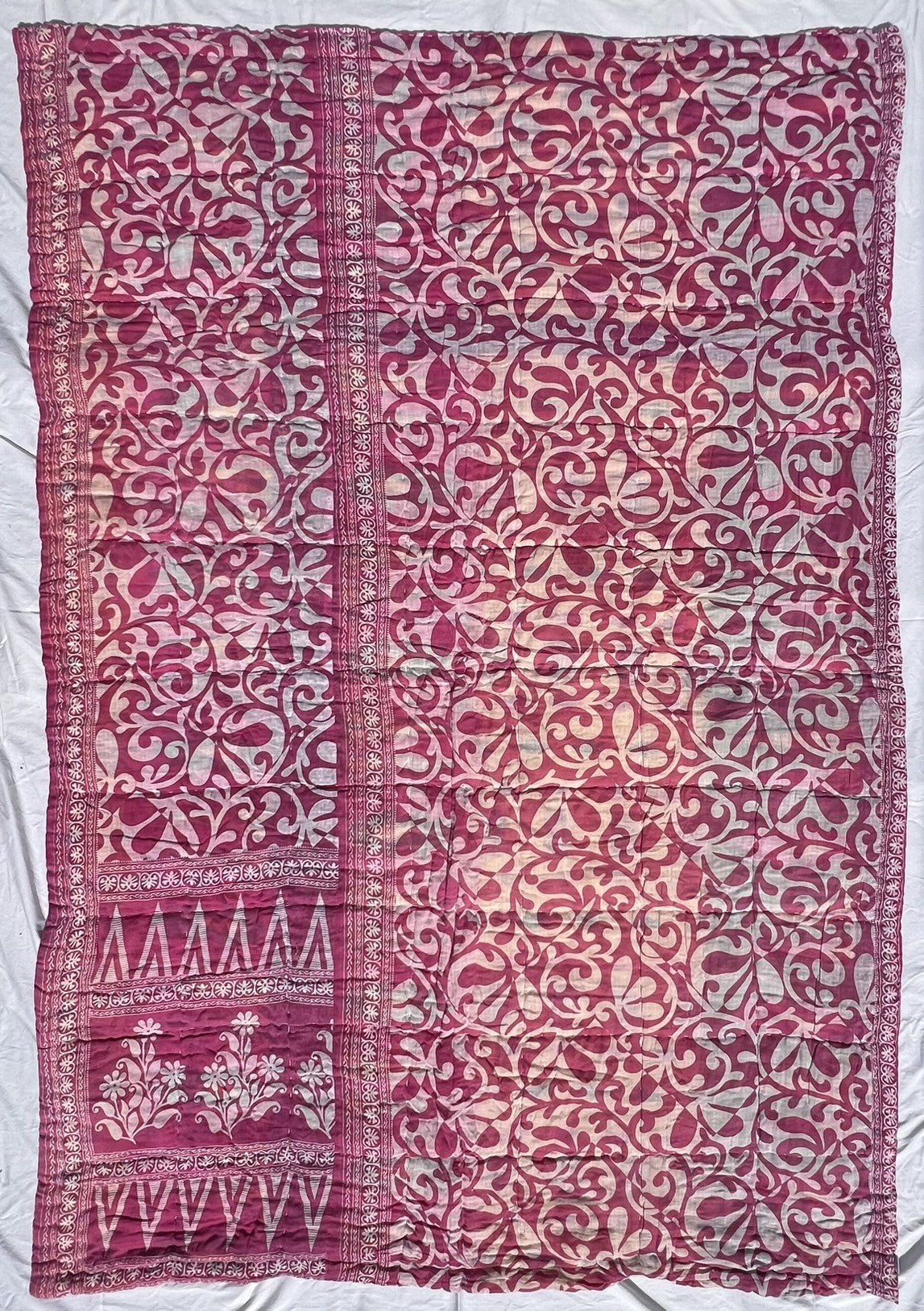 Sari Cotton Quilt - Single Size